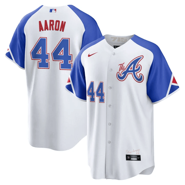 Hank Aaron Atlanta 2023 City Connect Jersey