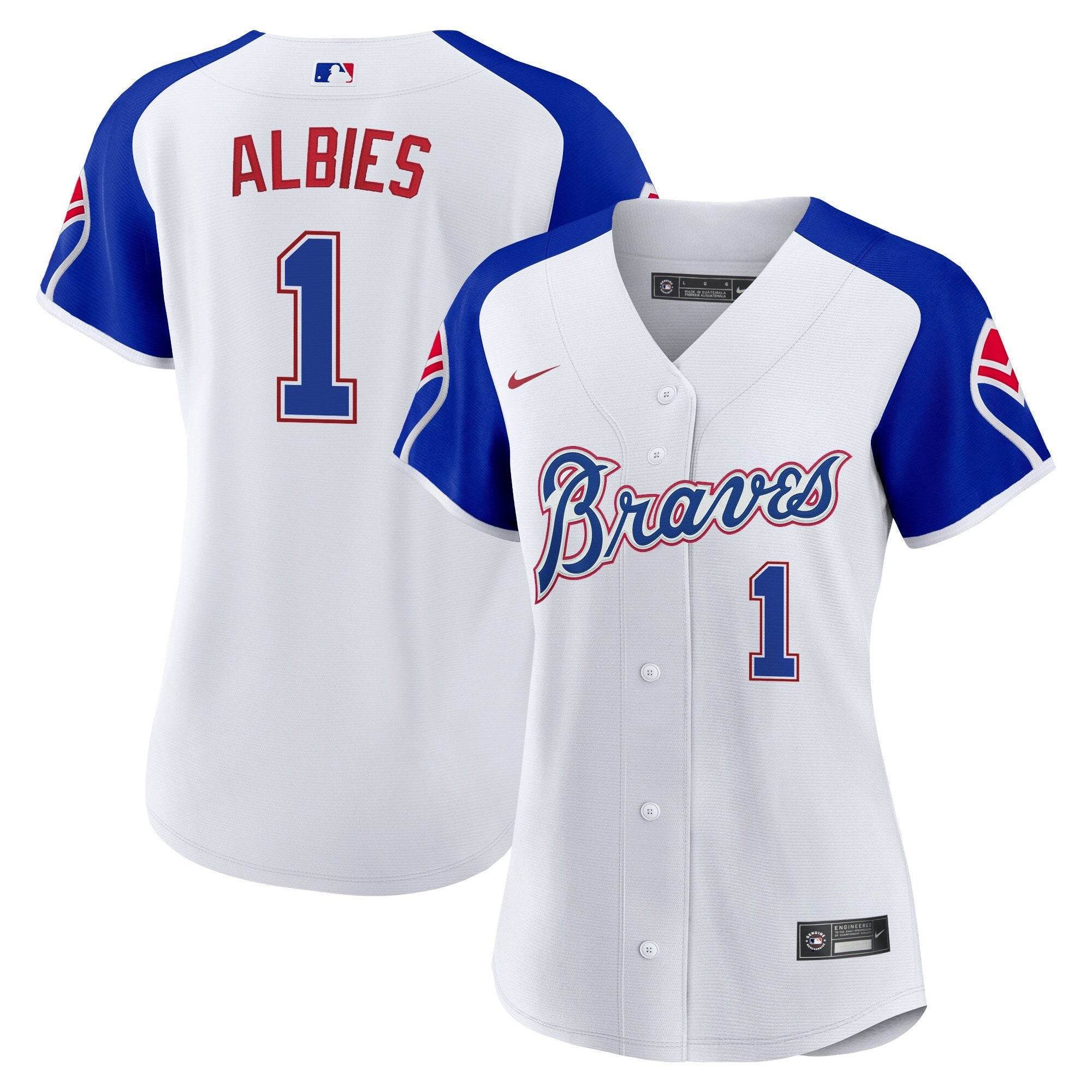 Women’s Atlanta Throwback 1974 – 1982 Baseball Jersey