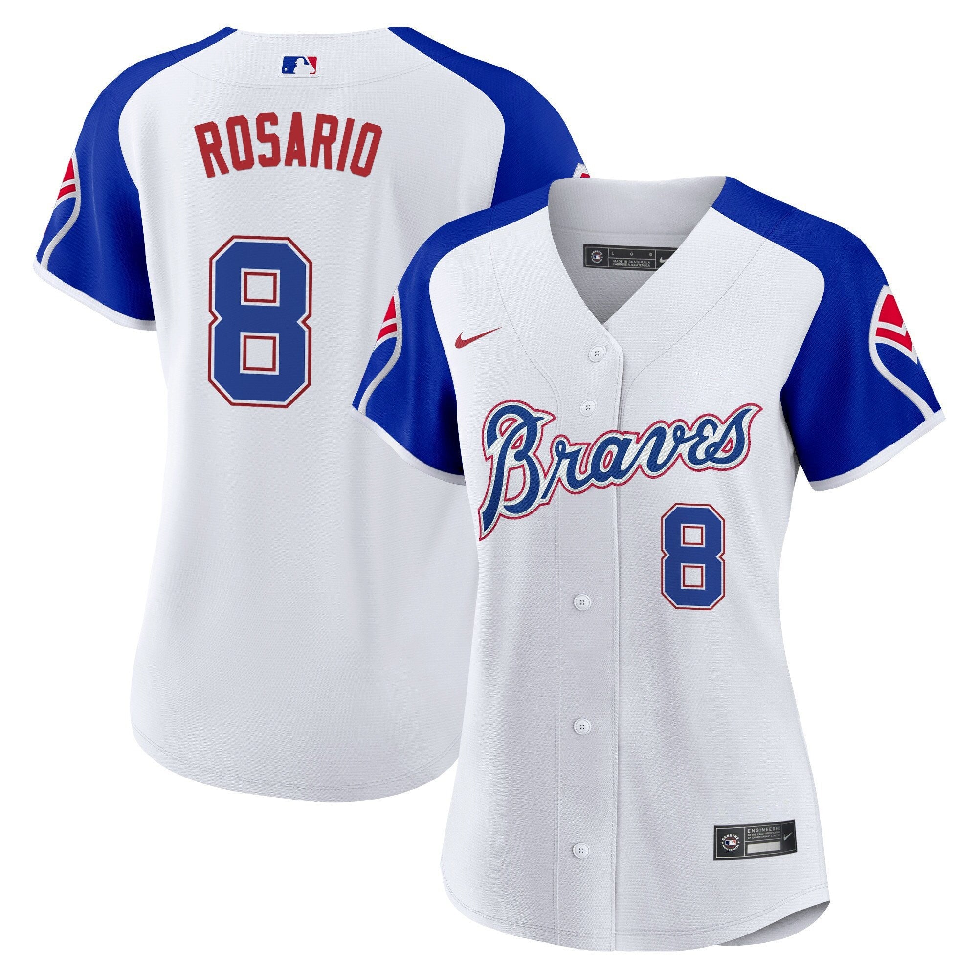 Women’s Atlanta Throwback 1974 – 1982 Baseball Jersey