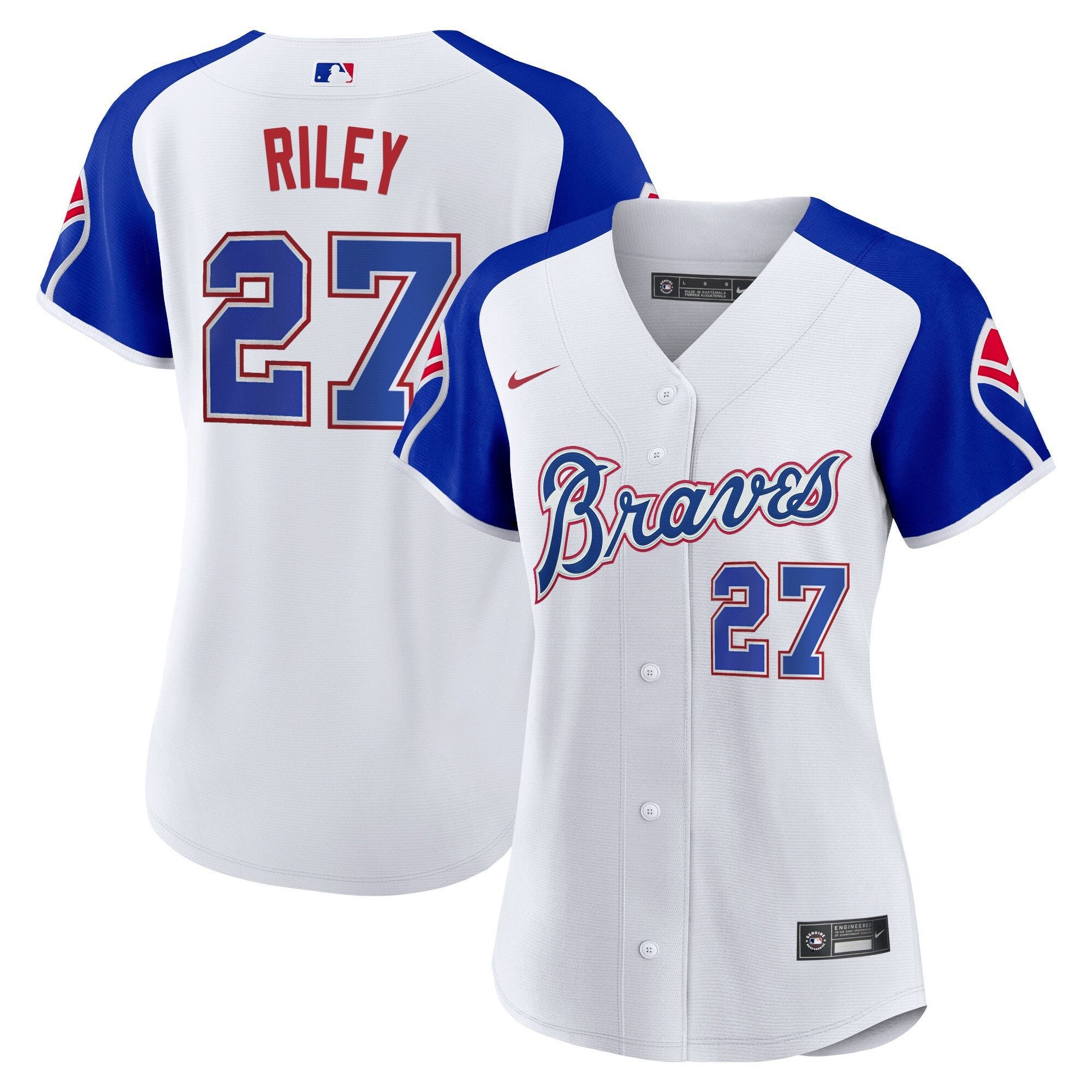 Women’s Atlanta Throwback 1974 – 1982 Baseball Jersey