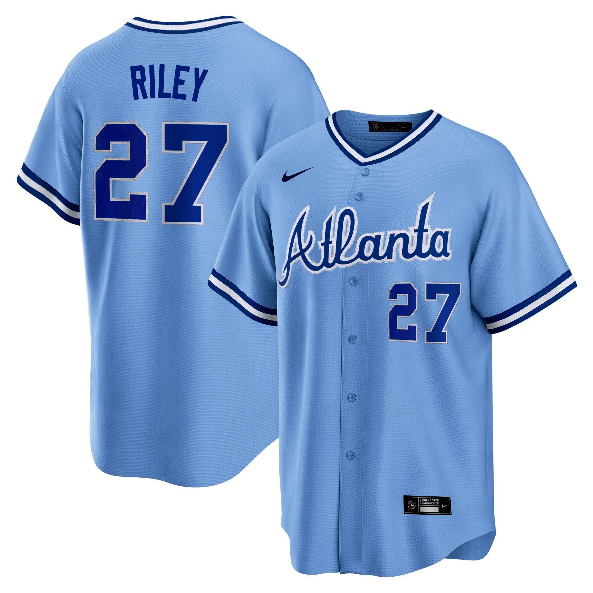 Men’s Atlanta Throwback 1974 – 1982 Cool Base Jersey