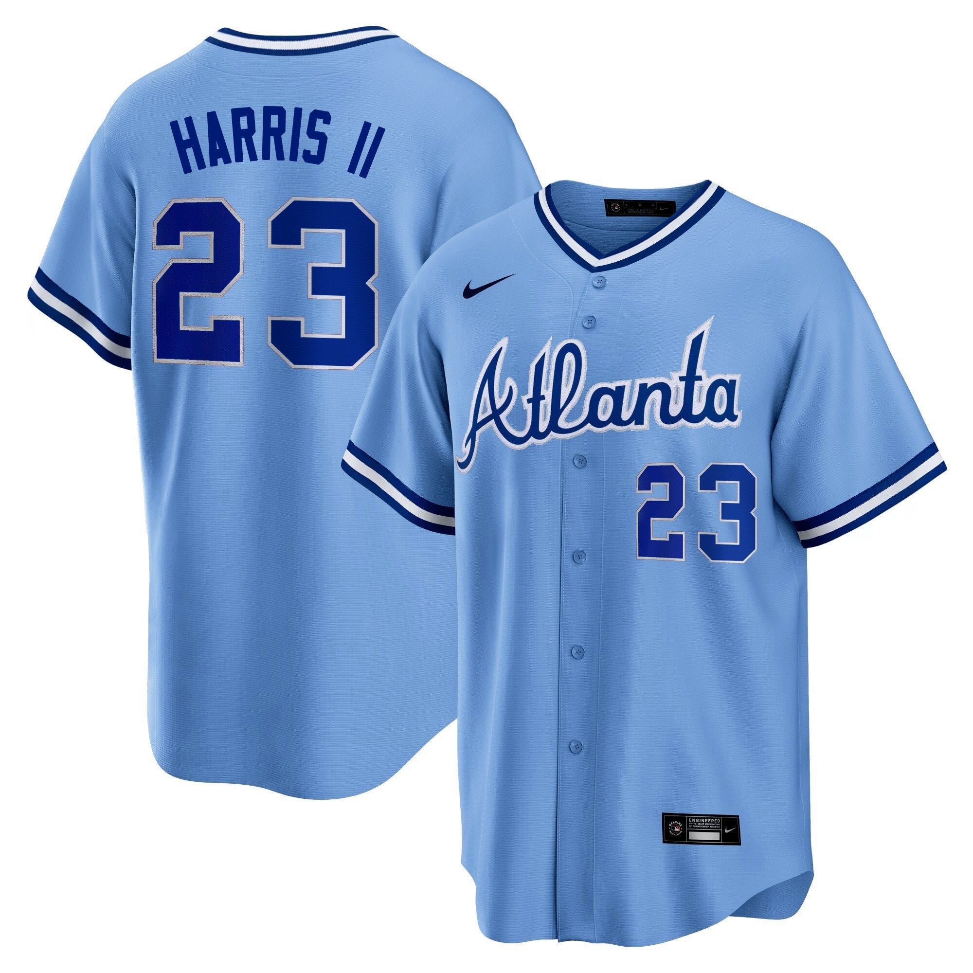 Men’s Atlanta Throwback 1974 – 1982 Cool Base Jersey