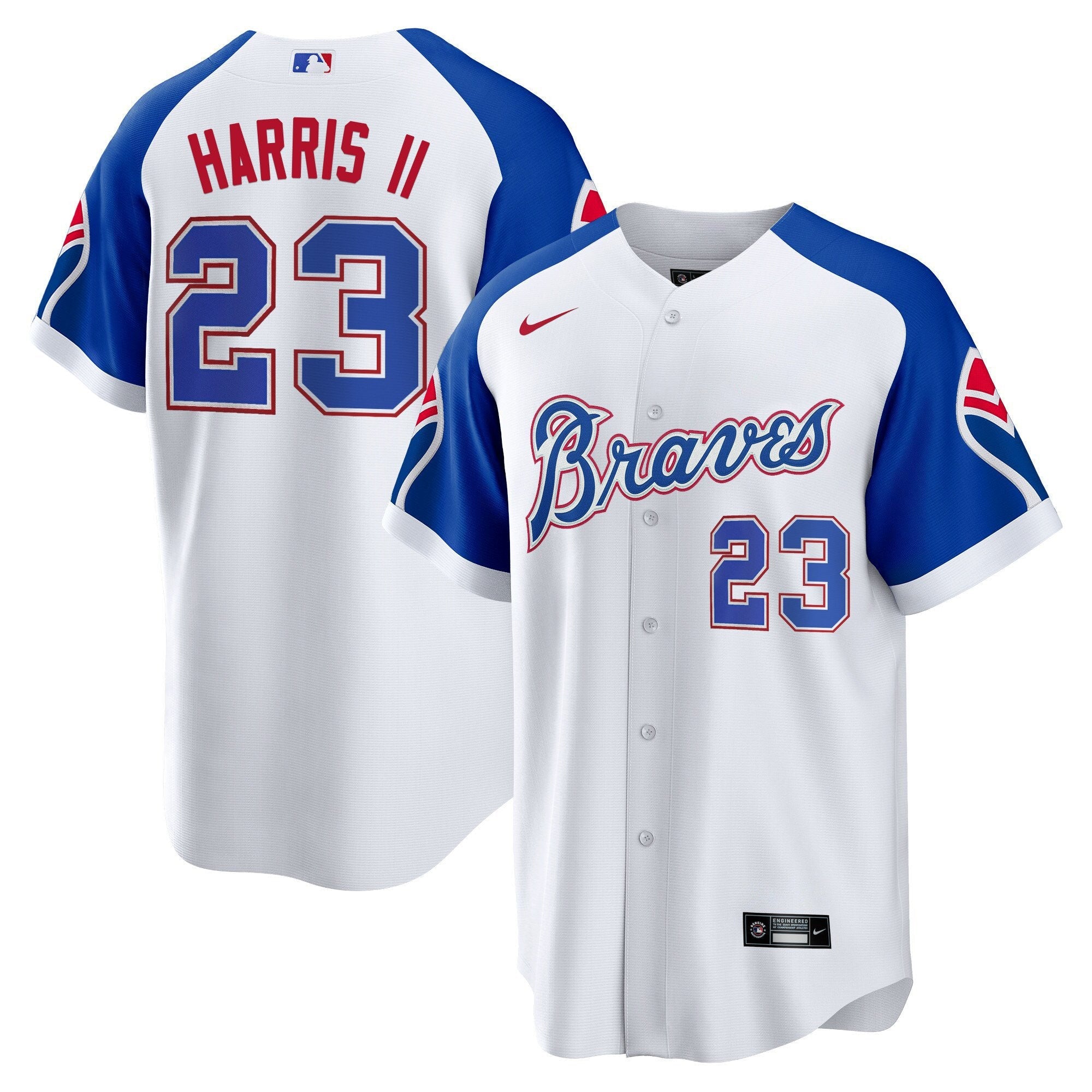 Men’s Atlanta Throwback 1974 – 1982 Cool Base Jersey