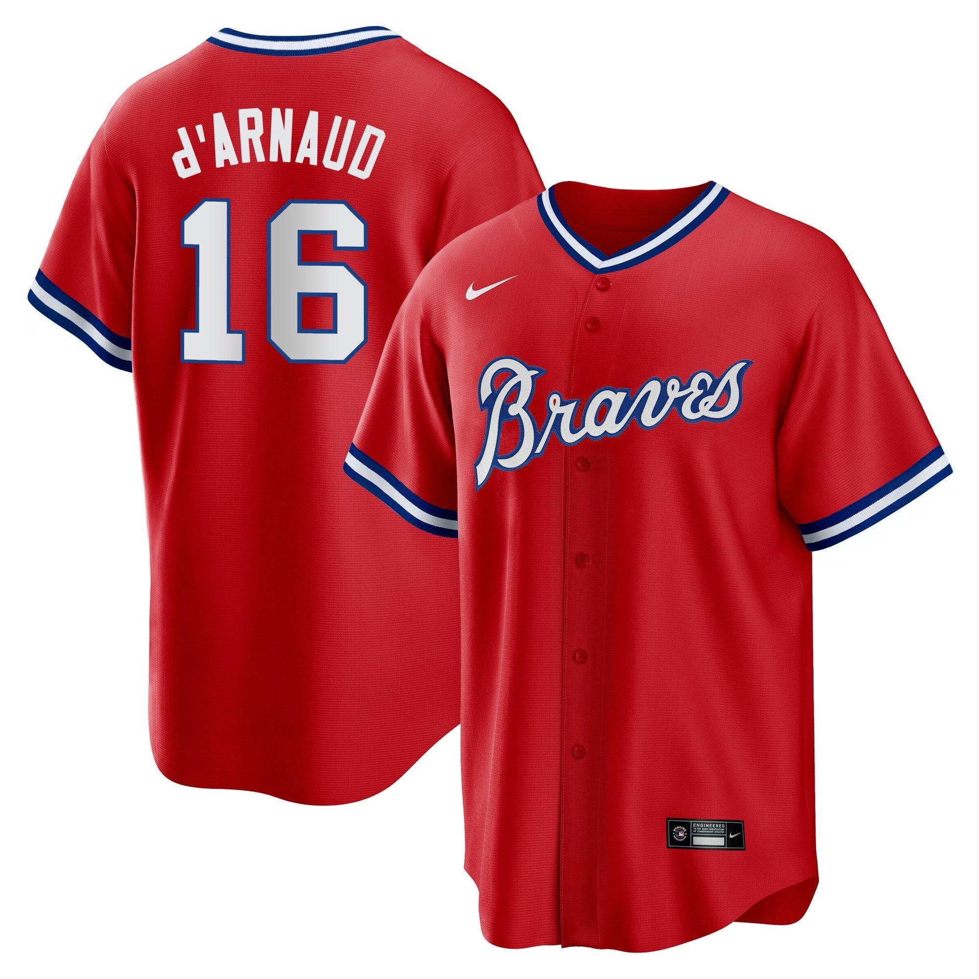Men’s Atlanta Throwback 1974 – 1982 Cool Base Jersey