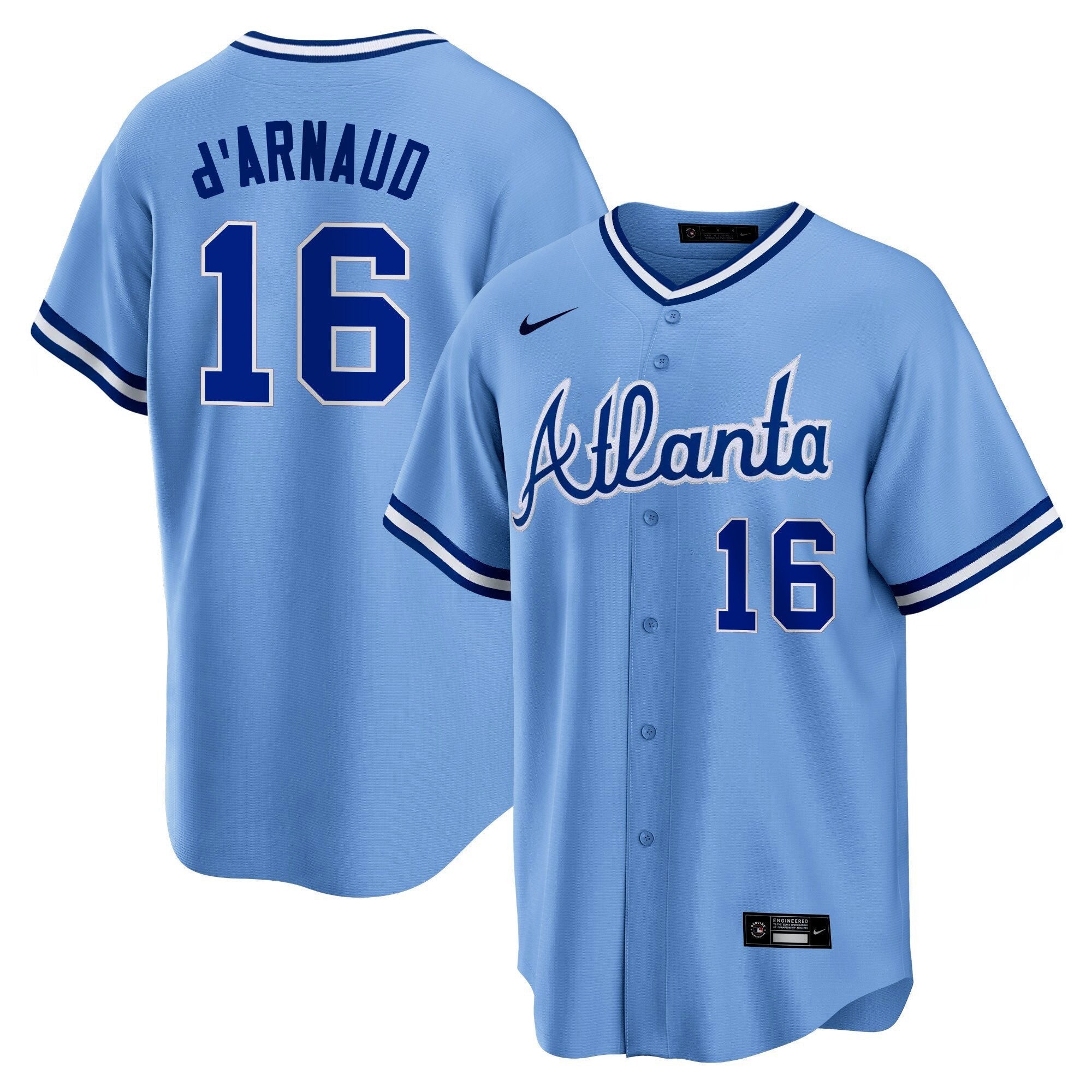 Men’s Atlanta Throwback 1974 – 1982 Cool Base Jersey