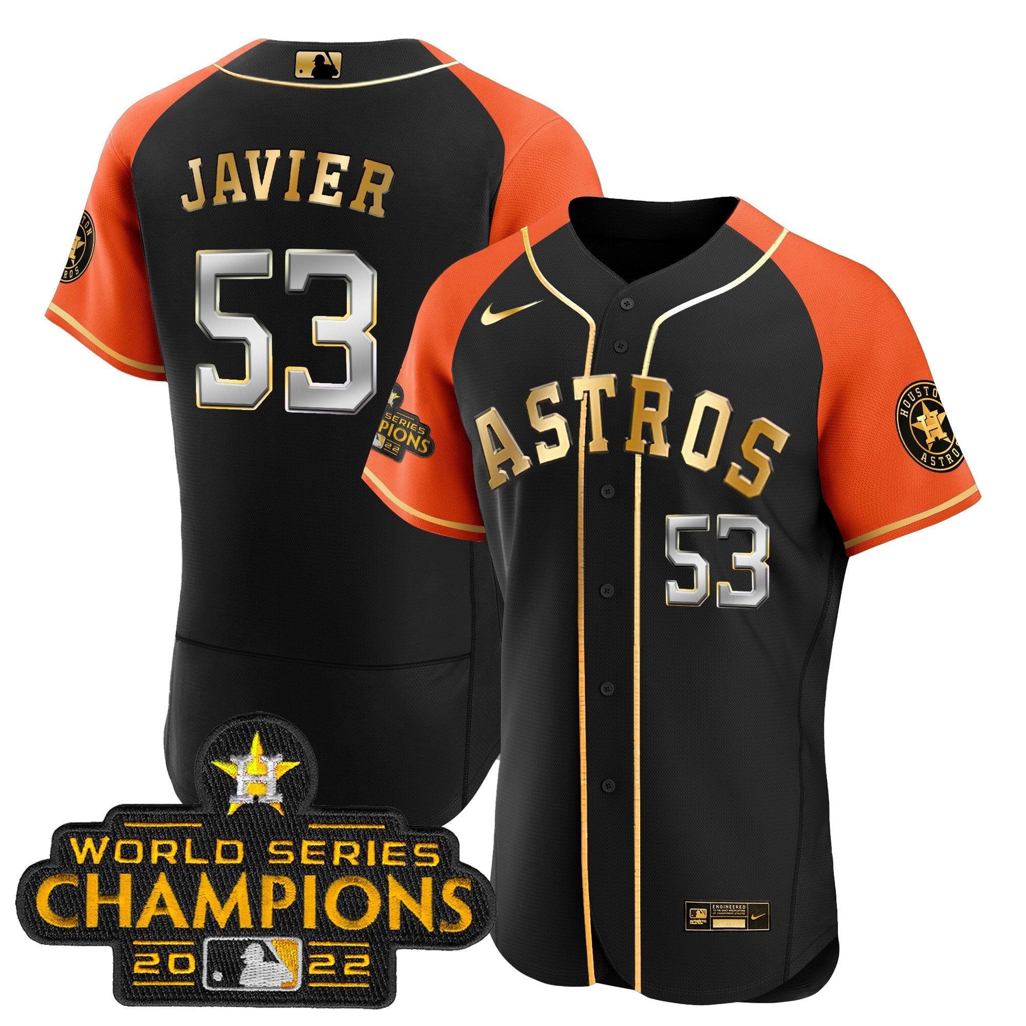 Men’s 2023 Gold Alternate Flex Base Jersey