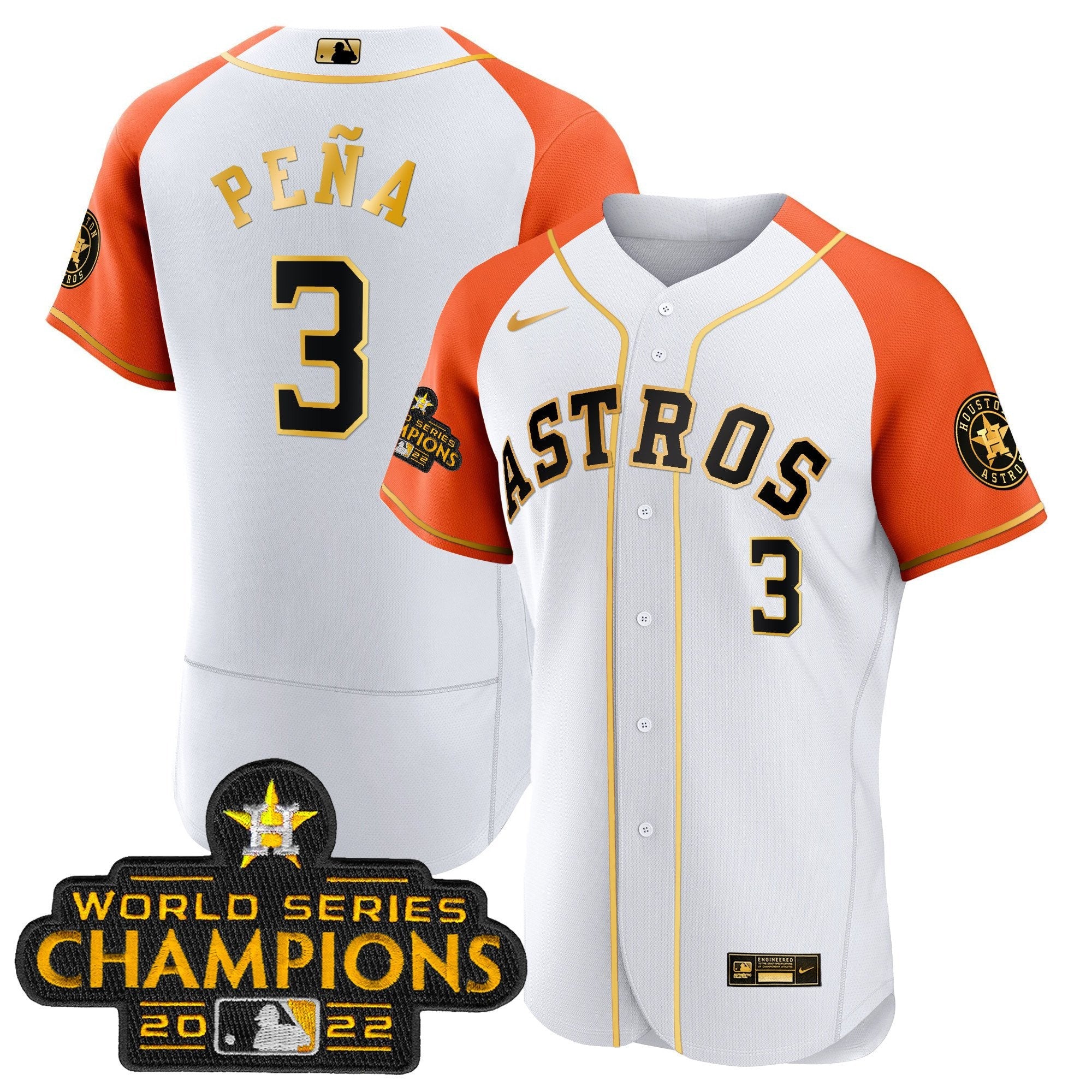 Men’s 2023 Gold Alternate Flex Base Jersey