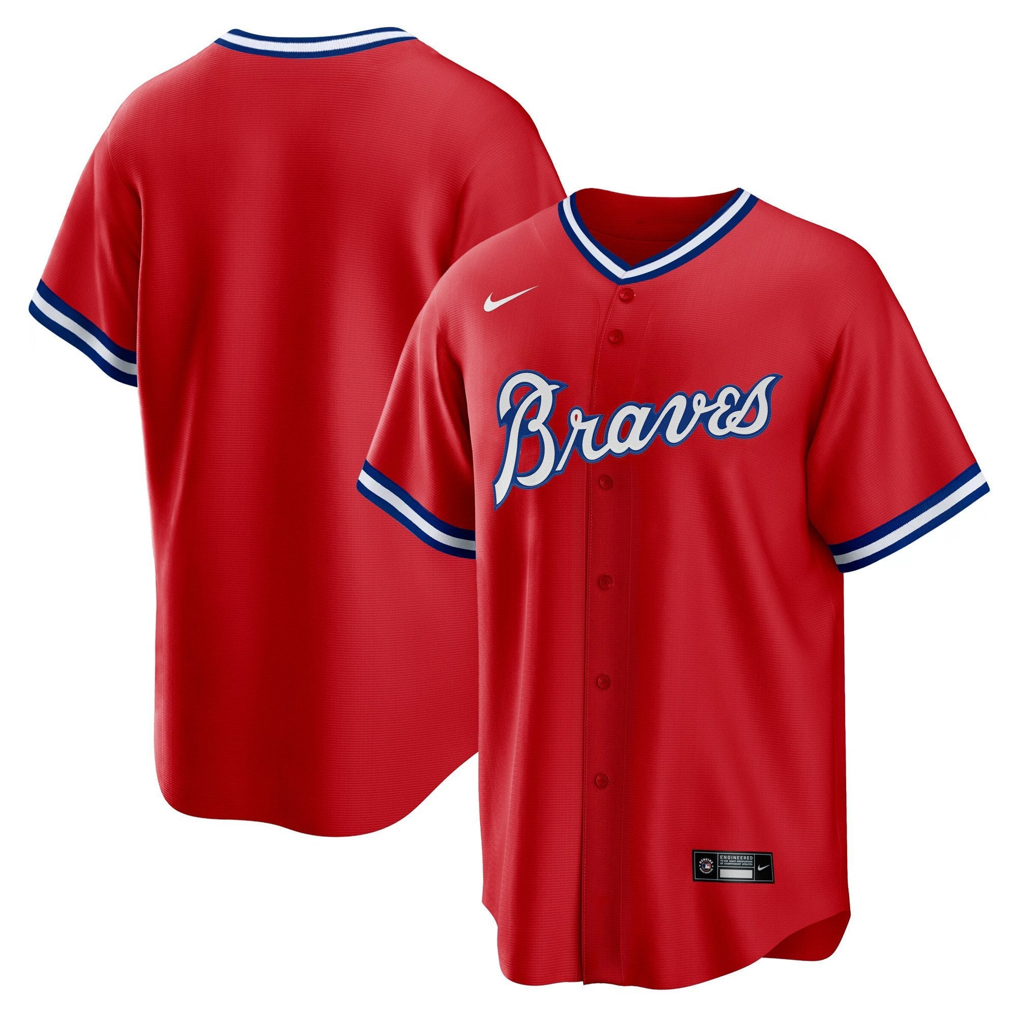Men’s Atlanta Throwback 1974 – 1982 Cool Base Jersey