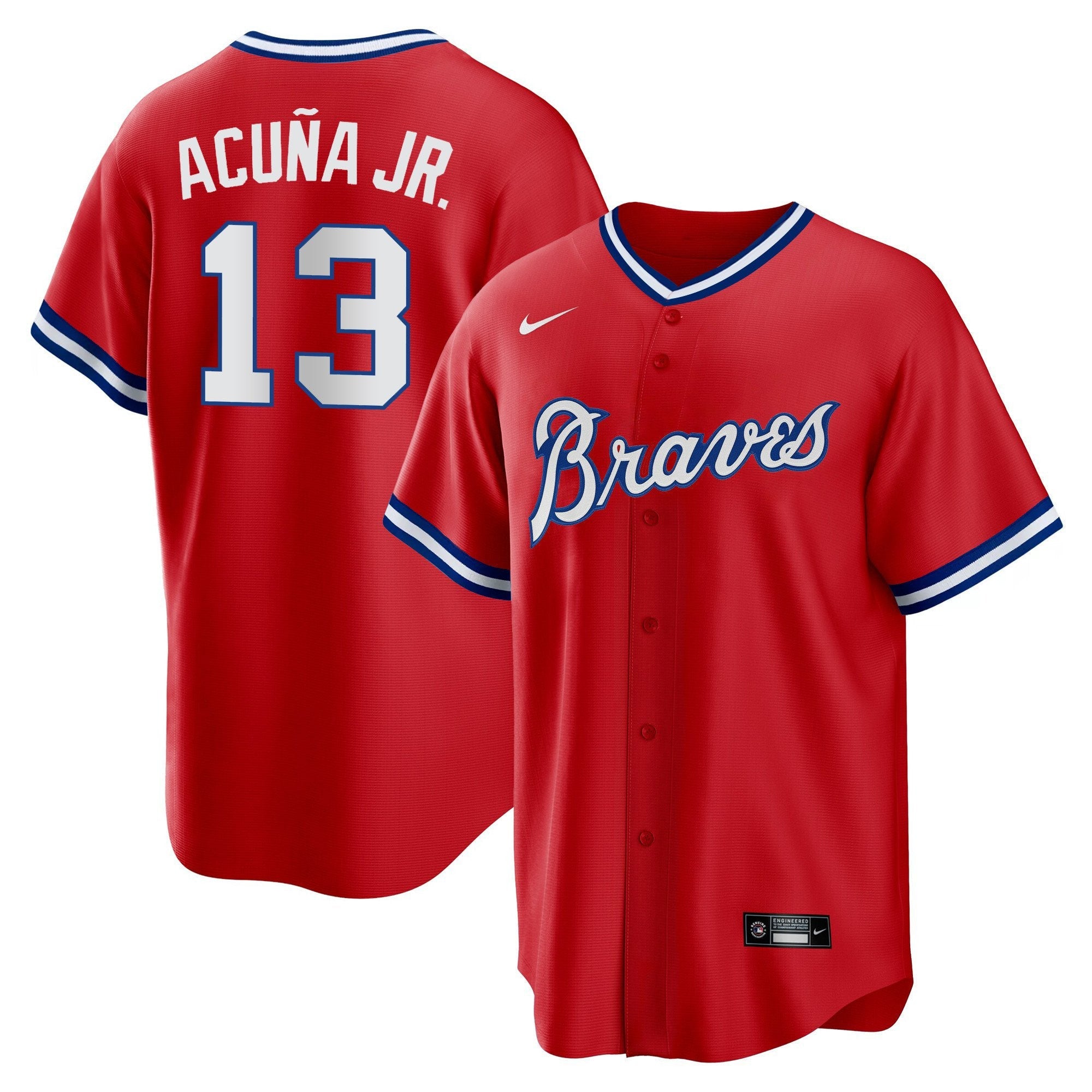 Men’s Atlanta Throwback 1974 – 1982 Cool Base Jersey