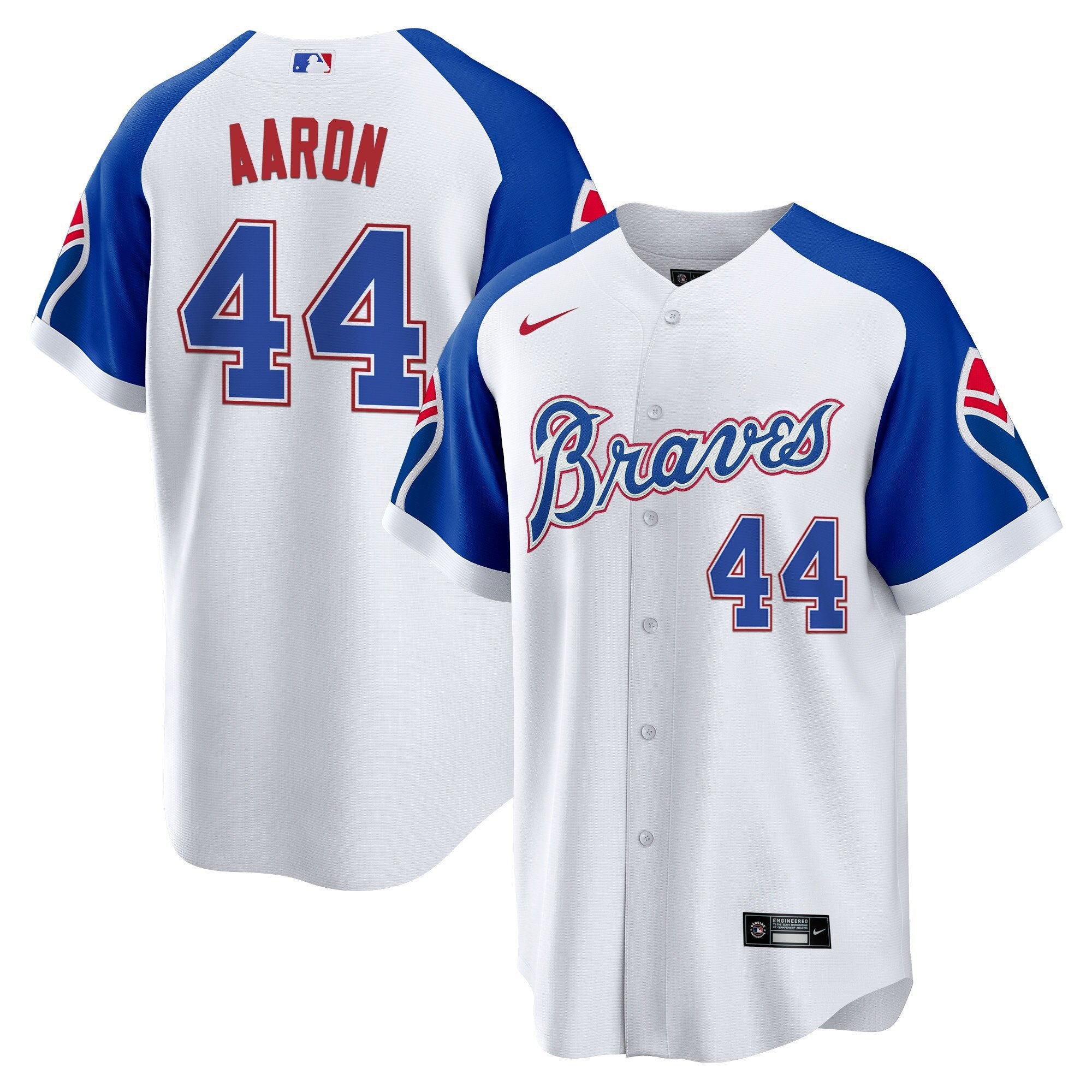 Men’s Atlanta Throwback 1974 – 1982 Cool Base Jersey