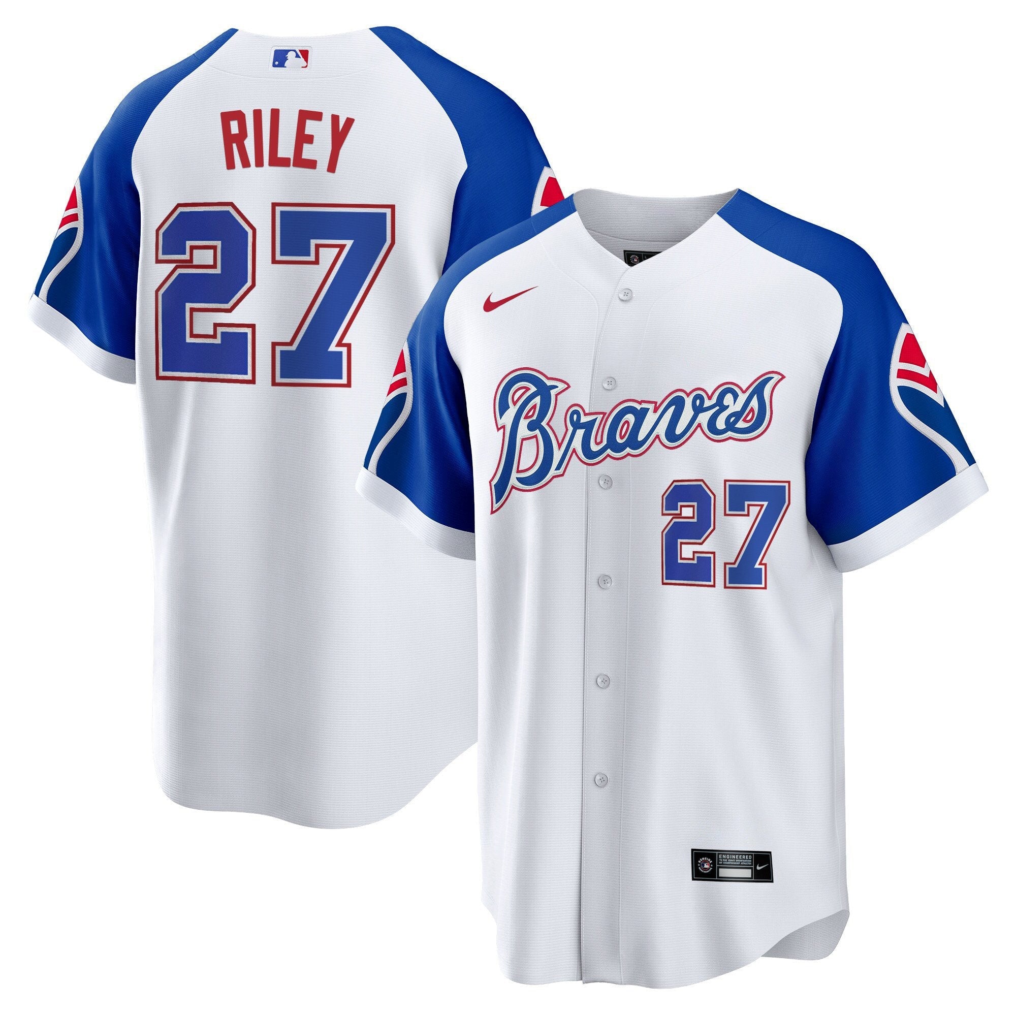 Men’s Atlanta Throwback 1974 – 1982 Cool Base Jersey