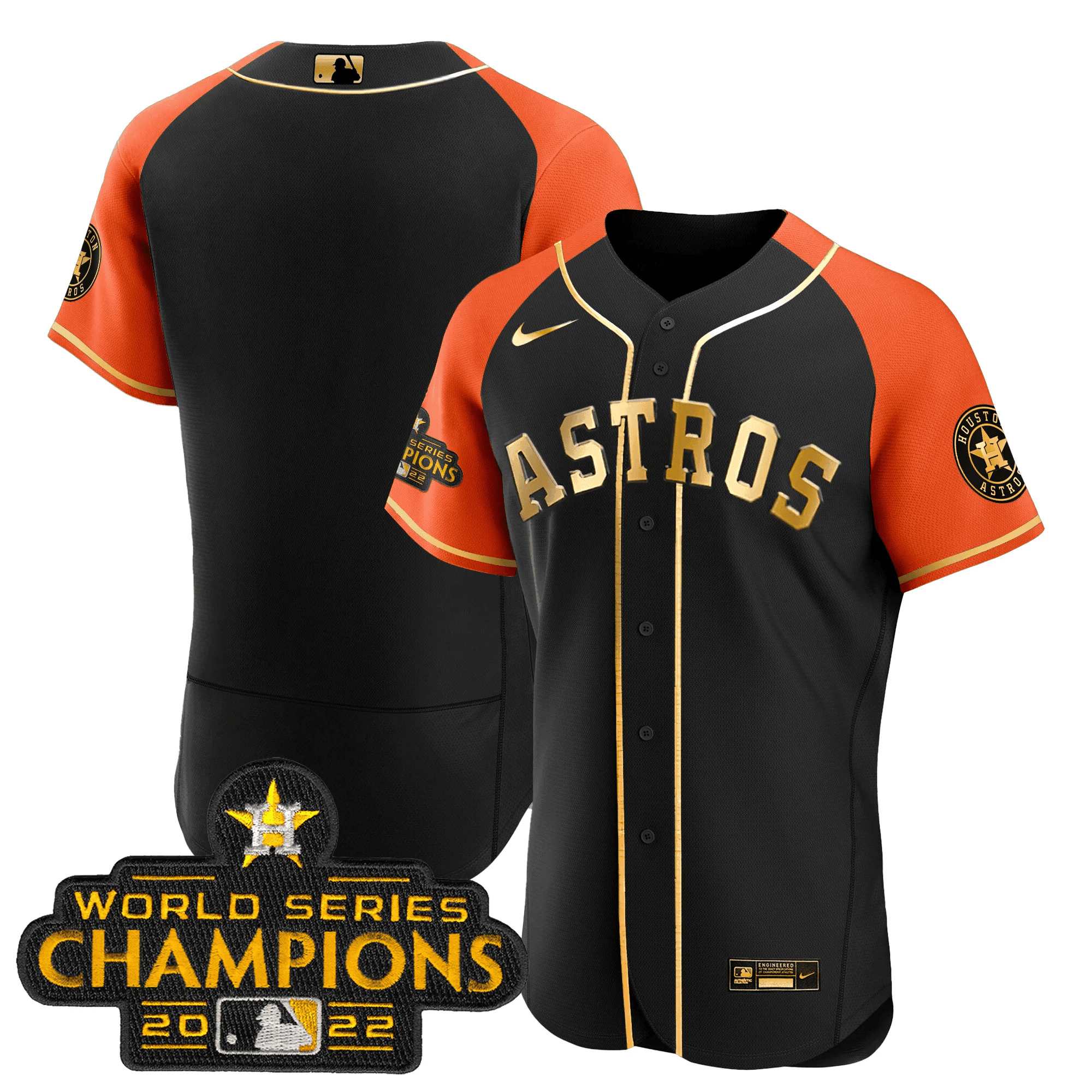 Men’s 2023 Gold Alternate Flex Base Jersey