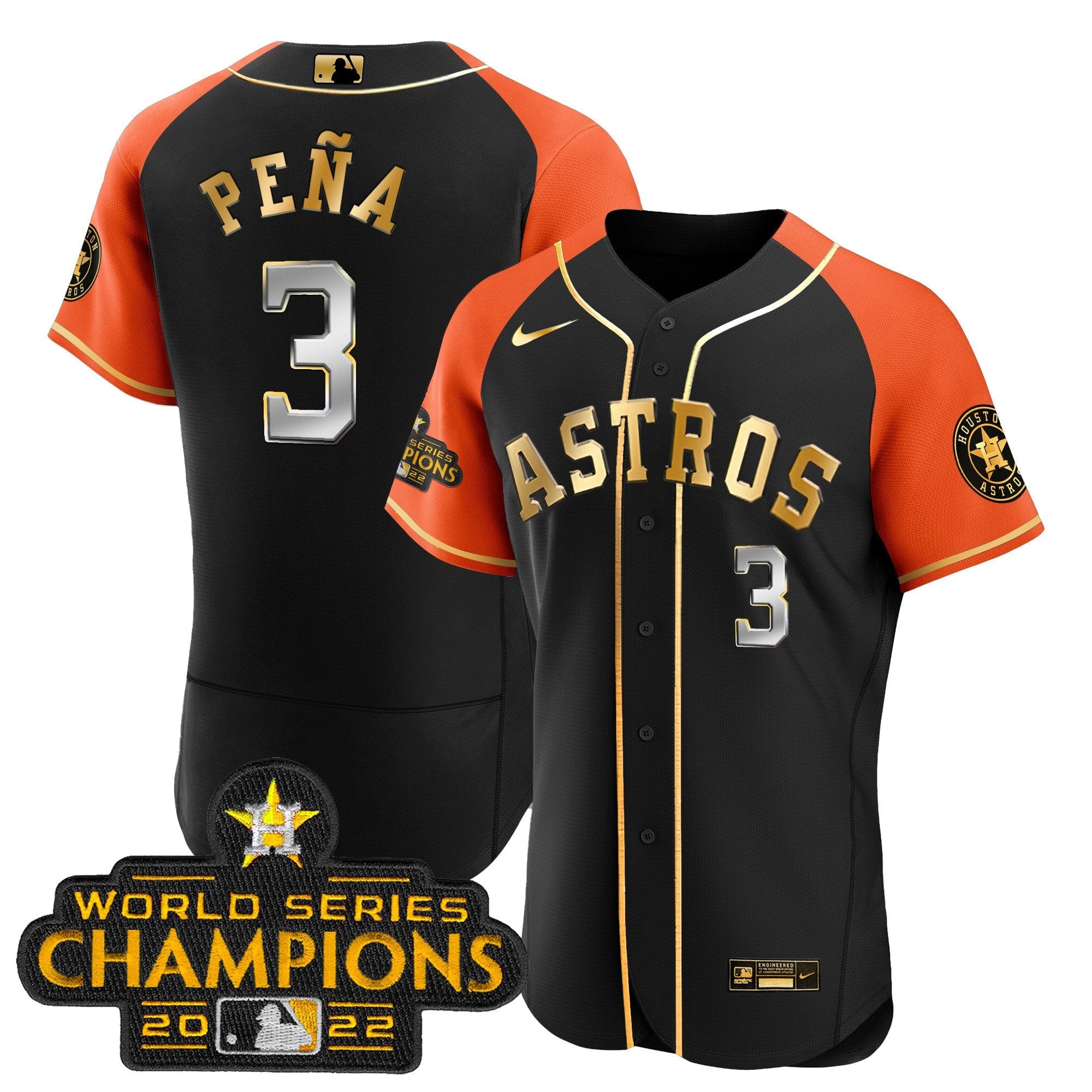 Men’s 2023 Gold Alternate Flex Base Jersey