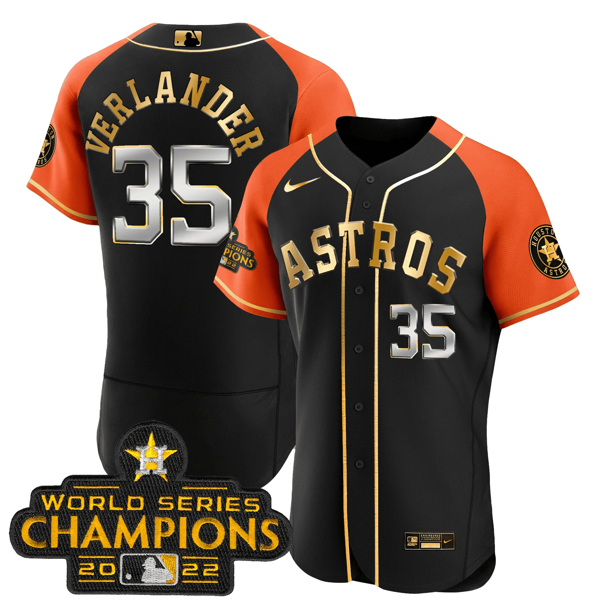 Men’s 2023 Gold Alternate Flex Base Jersey