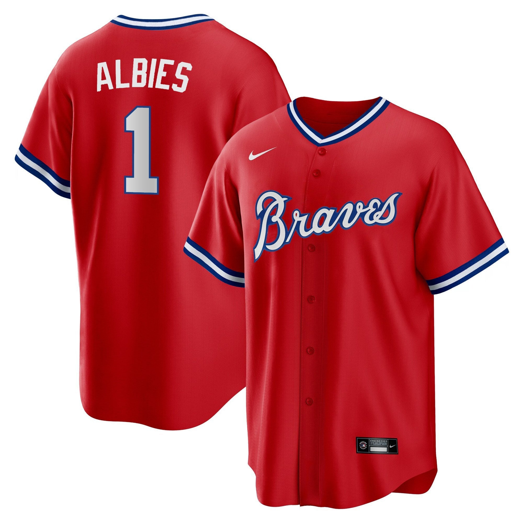 Men’s Atlanta Throwback 1974 – 1982 Cool Base Jersey