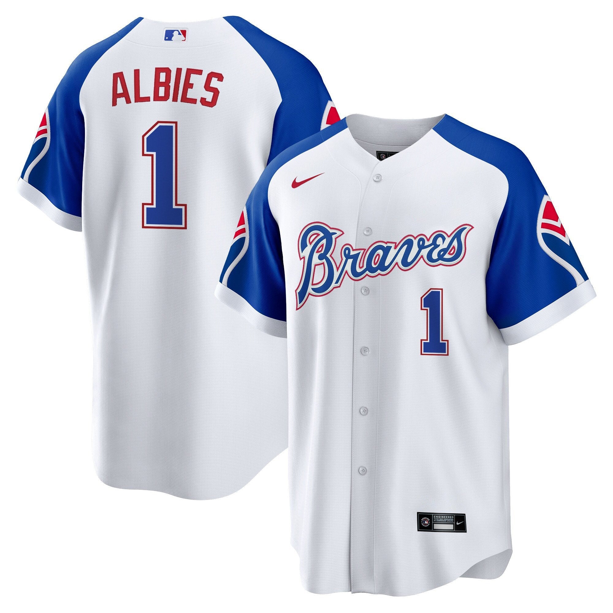 Men’s Atlanta Throwback 1974 – 1982 Cool Base Jersey