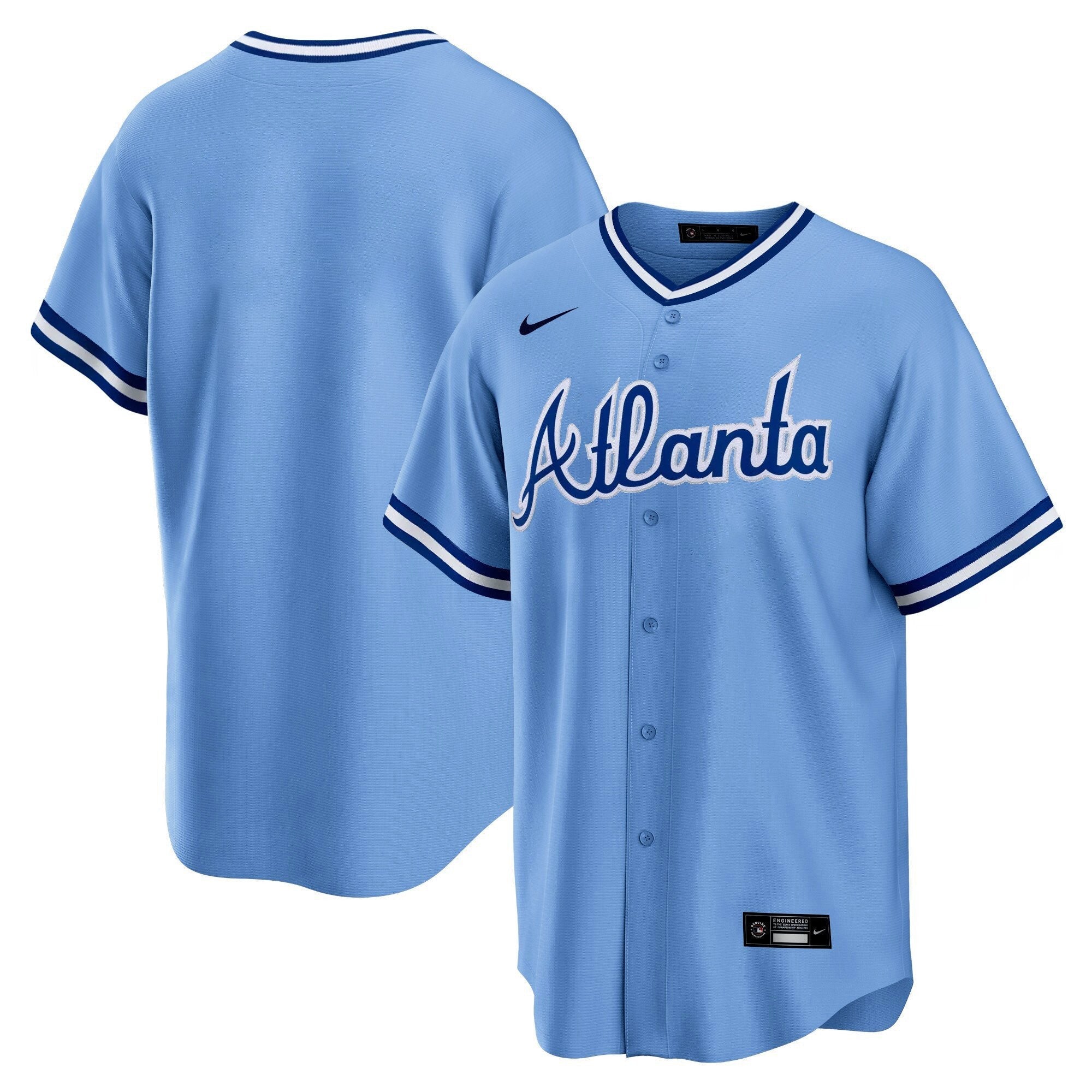 Men’s Atlanta Throwback 1974 – 1982 Cool Base Jersey