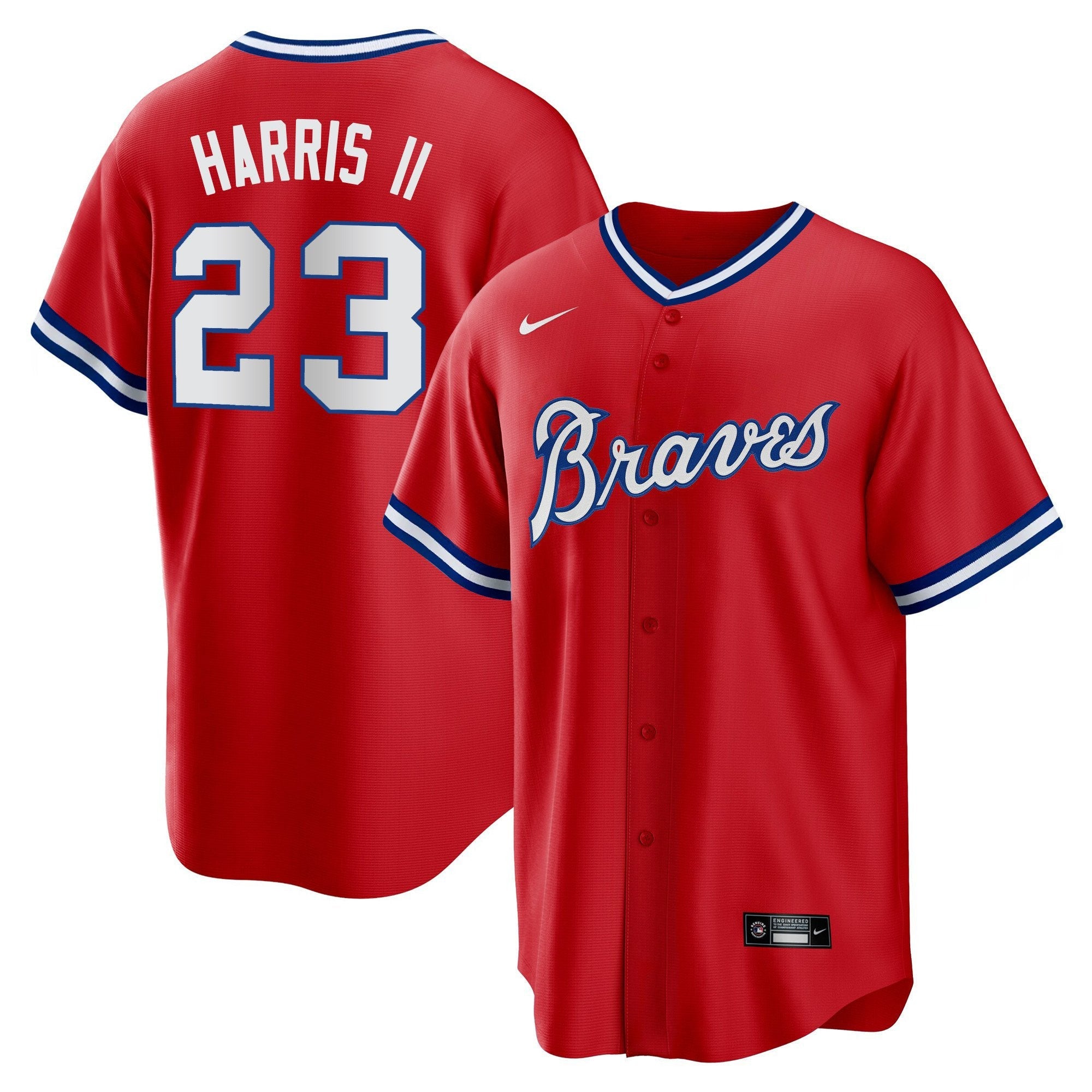 Men’s Atlanta Throwback 1974 – 1982 Cool Base Jersey