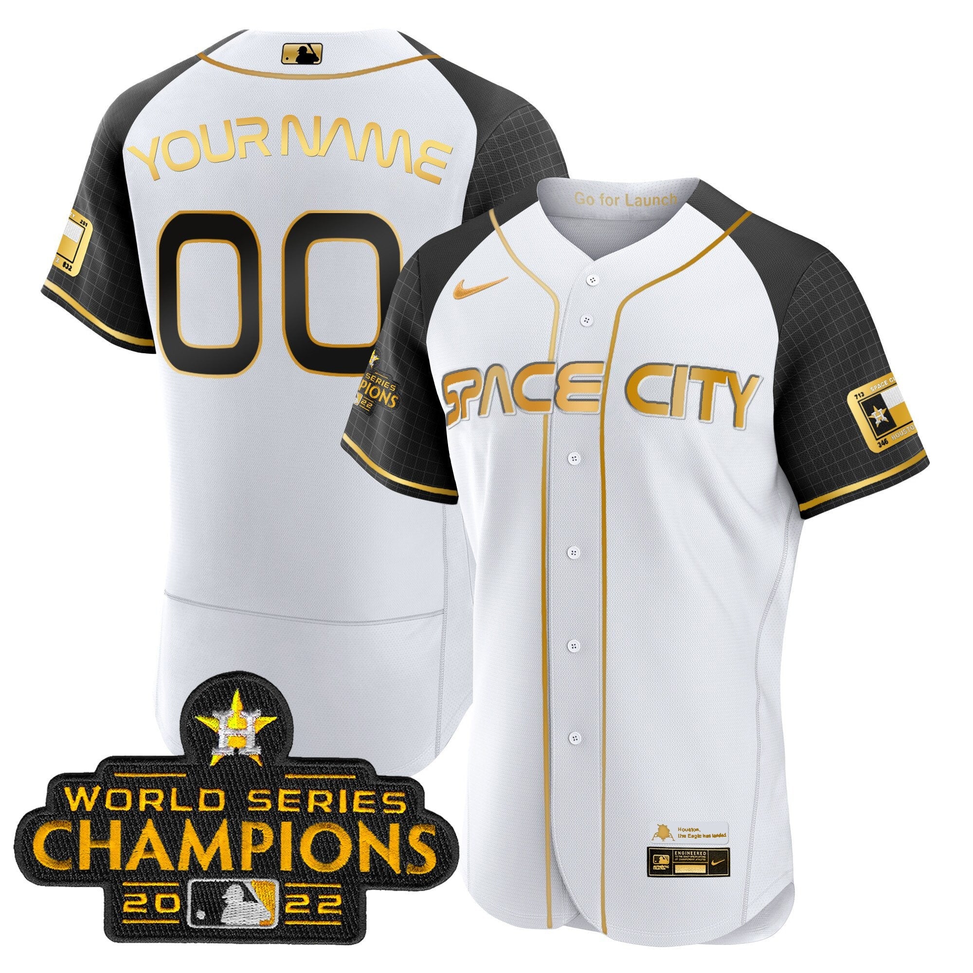 2023 Space City Champions Alternate Flex Custom Jersey