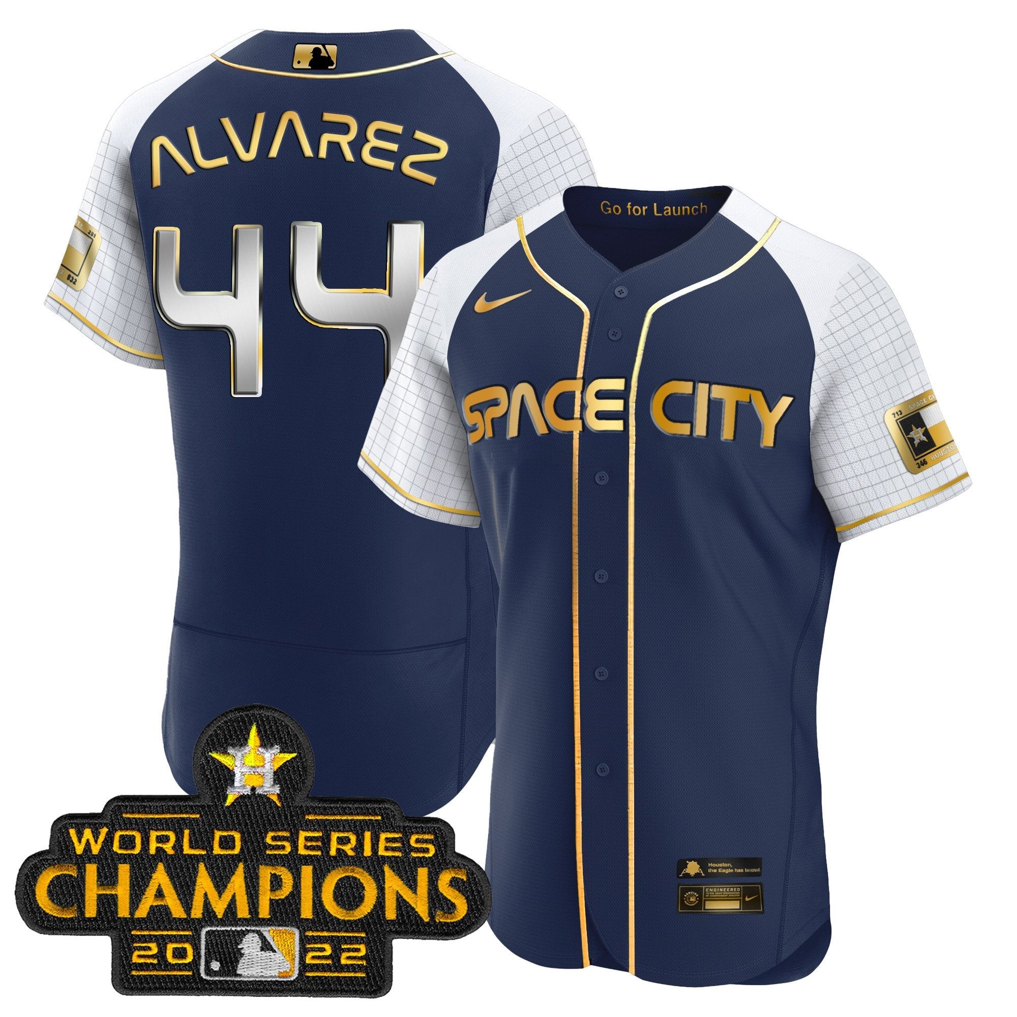 Men’s 2023 Space City Champions Alternate Navy Flex Jersey