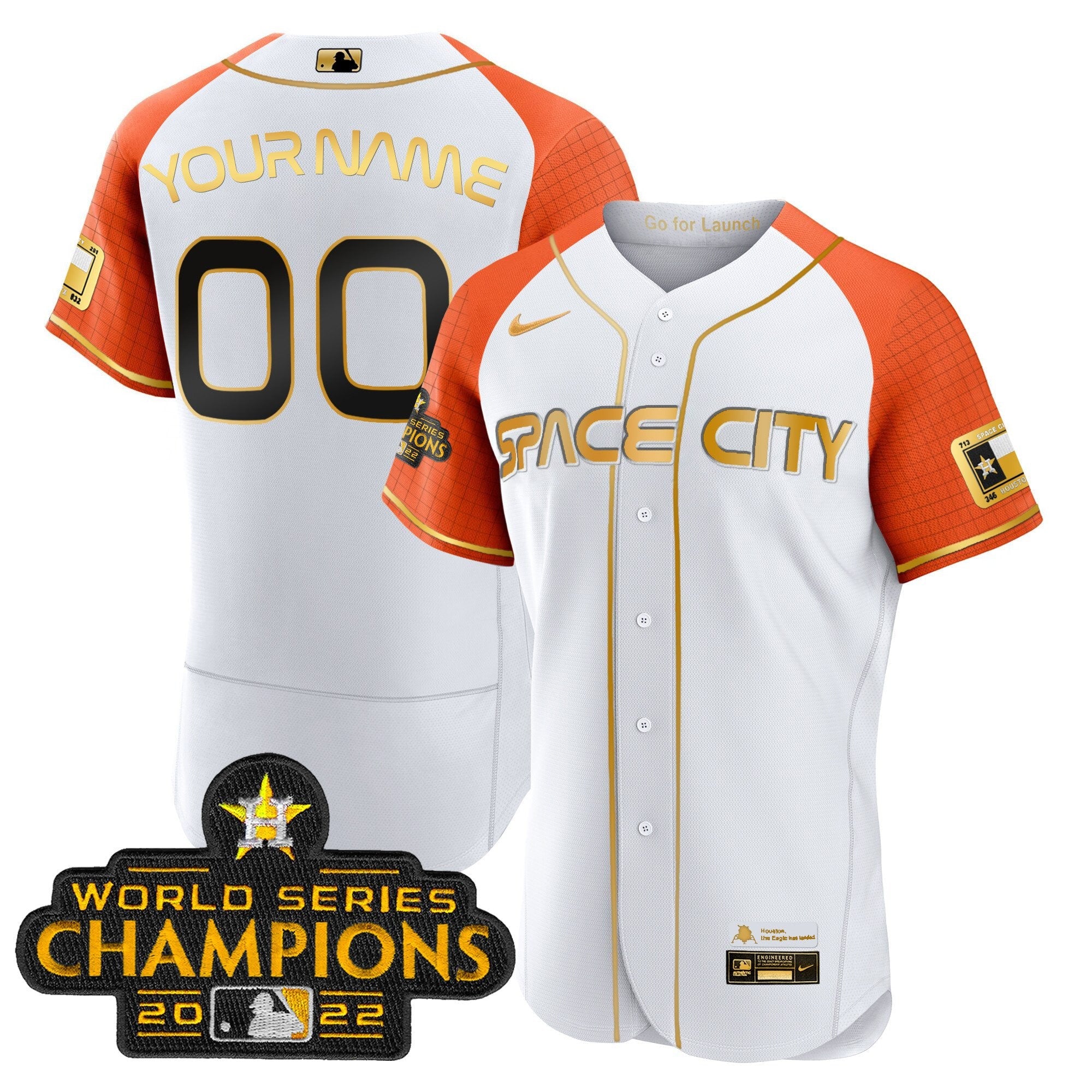 2023 Space City Champions Alternate Flex Custom Jersey