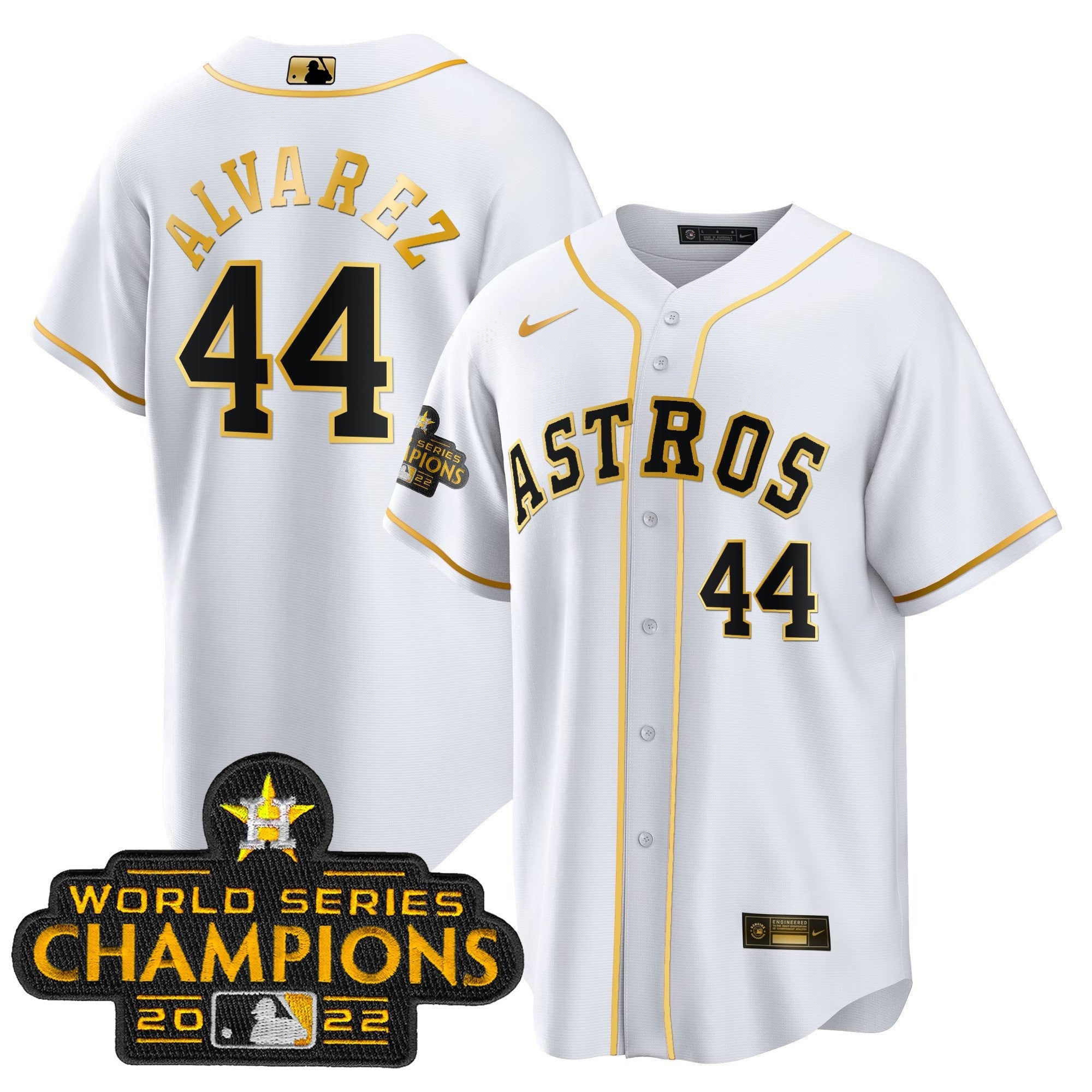Youth’s 2023 Gold Cool Base Collection Jersey