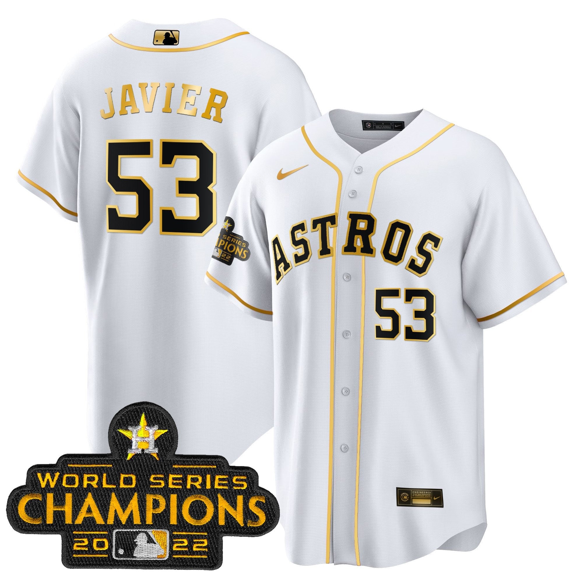Youth’s 2023 Gold Cool Base Collection Jersey