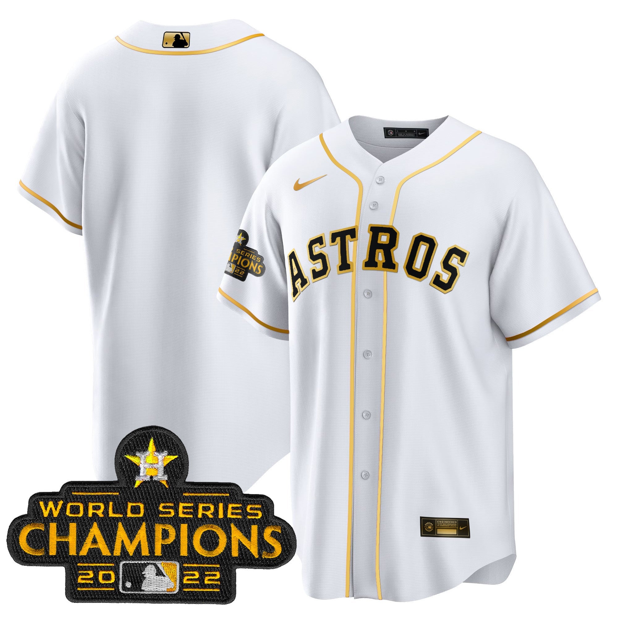 Youth’s 2023 Gold Cool Base Collection Jersey