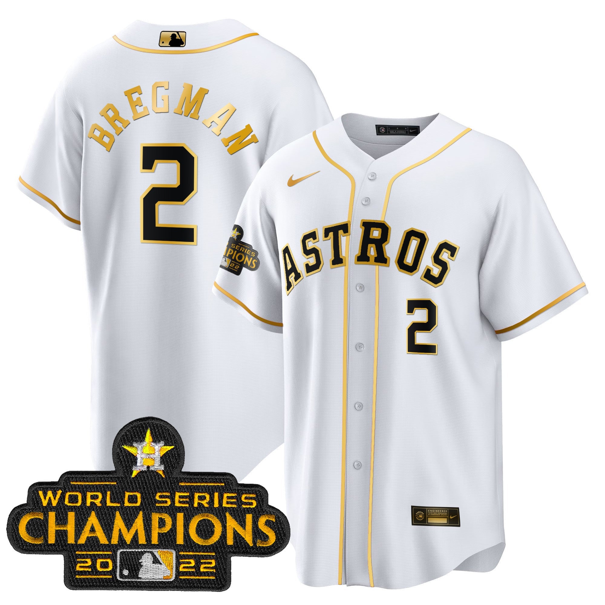 Youth’s 2023 Gold Cool Base Collection Jersey