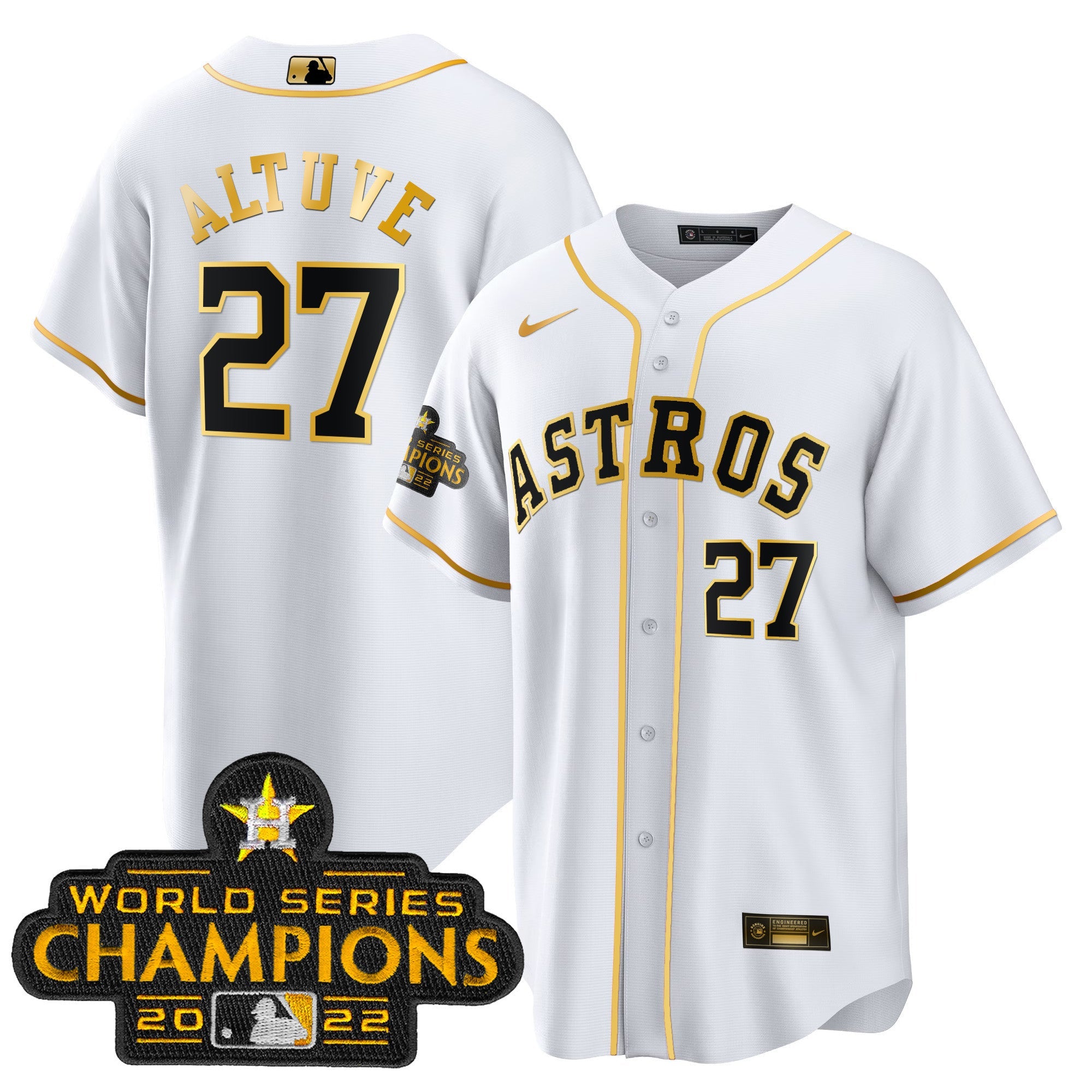 Youth’s 2023 Gold Cool Base Collection Jersey