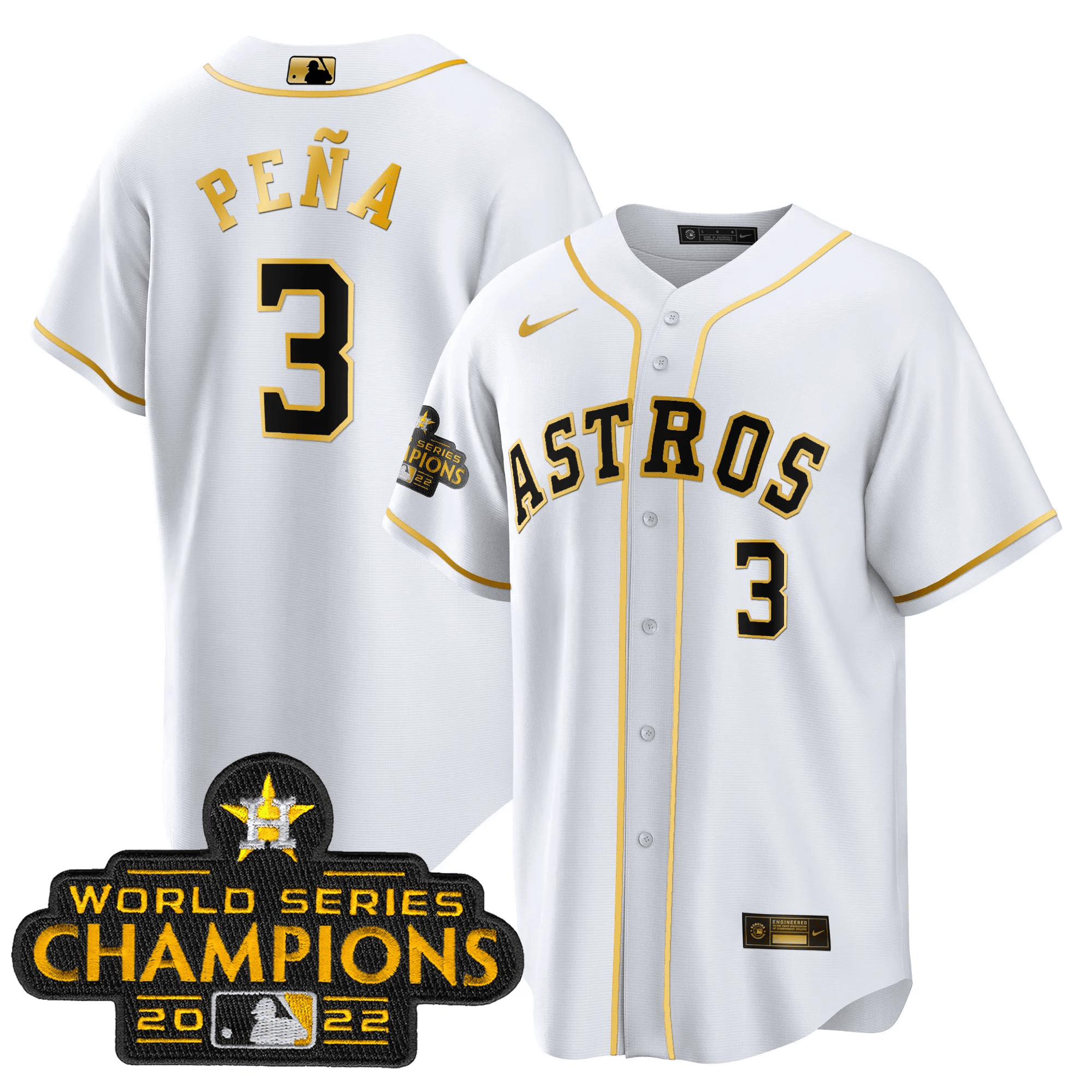 Youth’s 2023 Gold Cool Base Collection Jersey