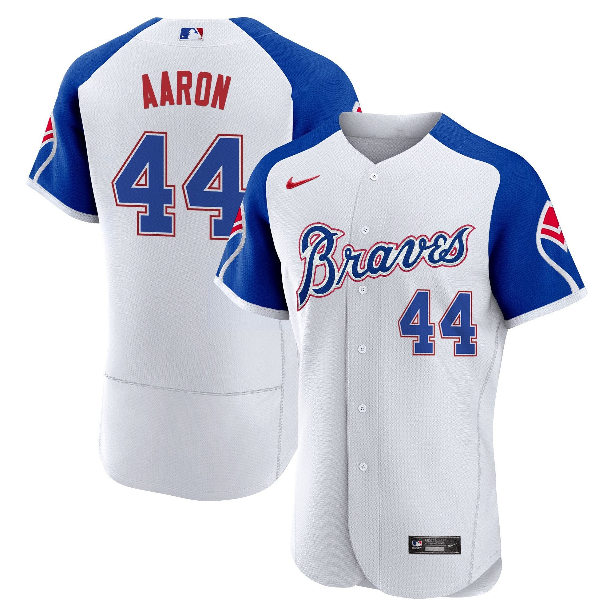 Men’s Atlanta Throwback 1974 – 1982 Flex Base Jersey