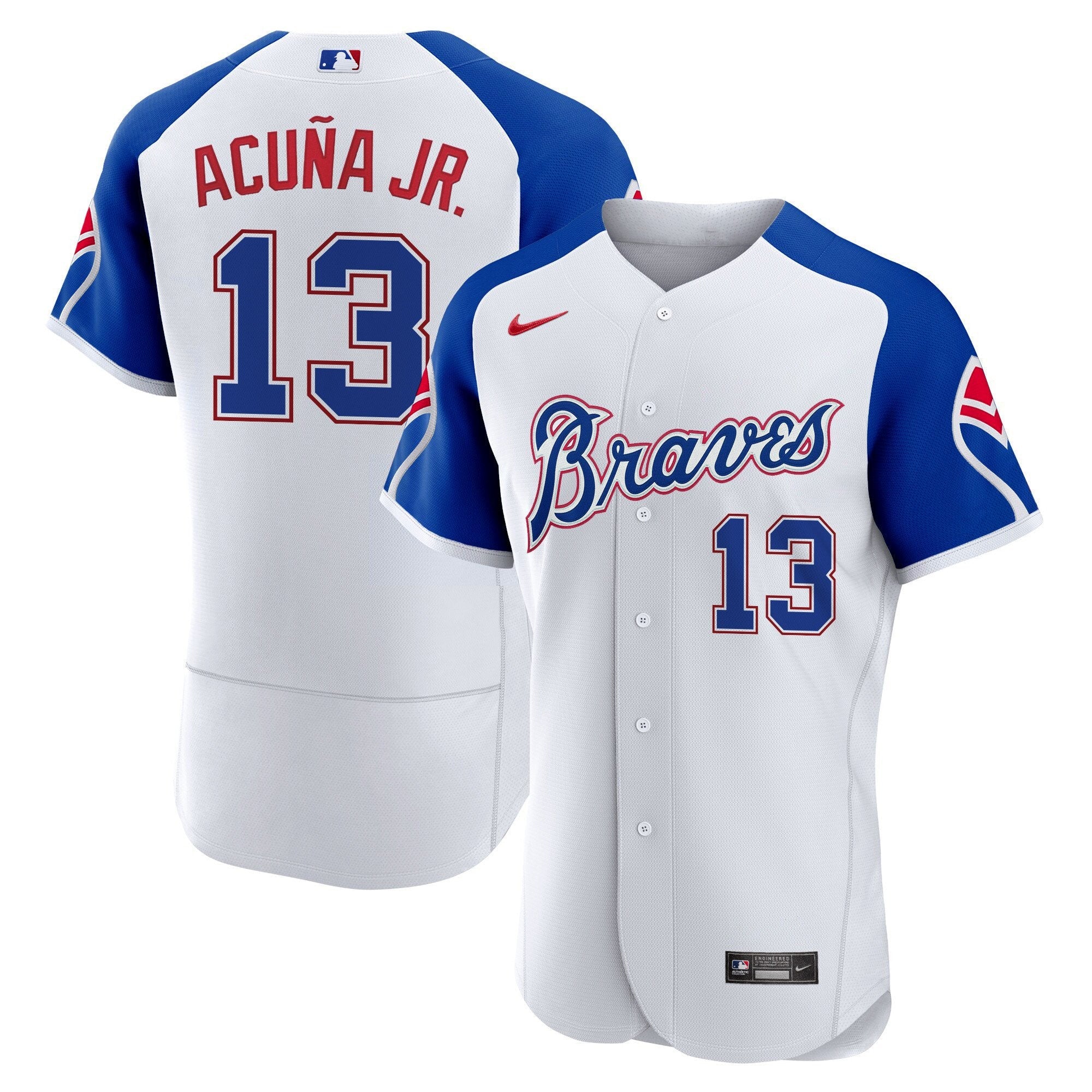 Men’s Atlanta Throwback 1974 – 1982 Flex Base Jersey