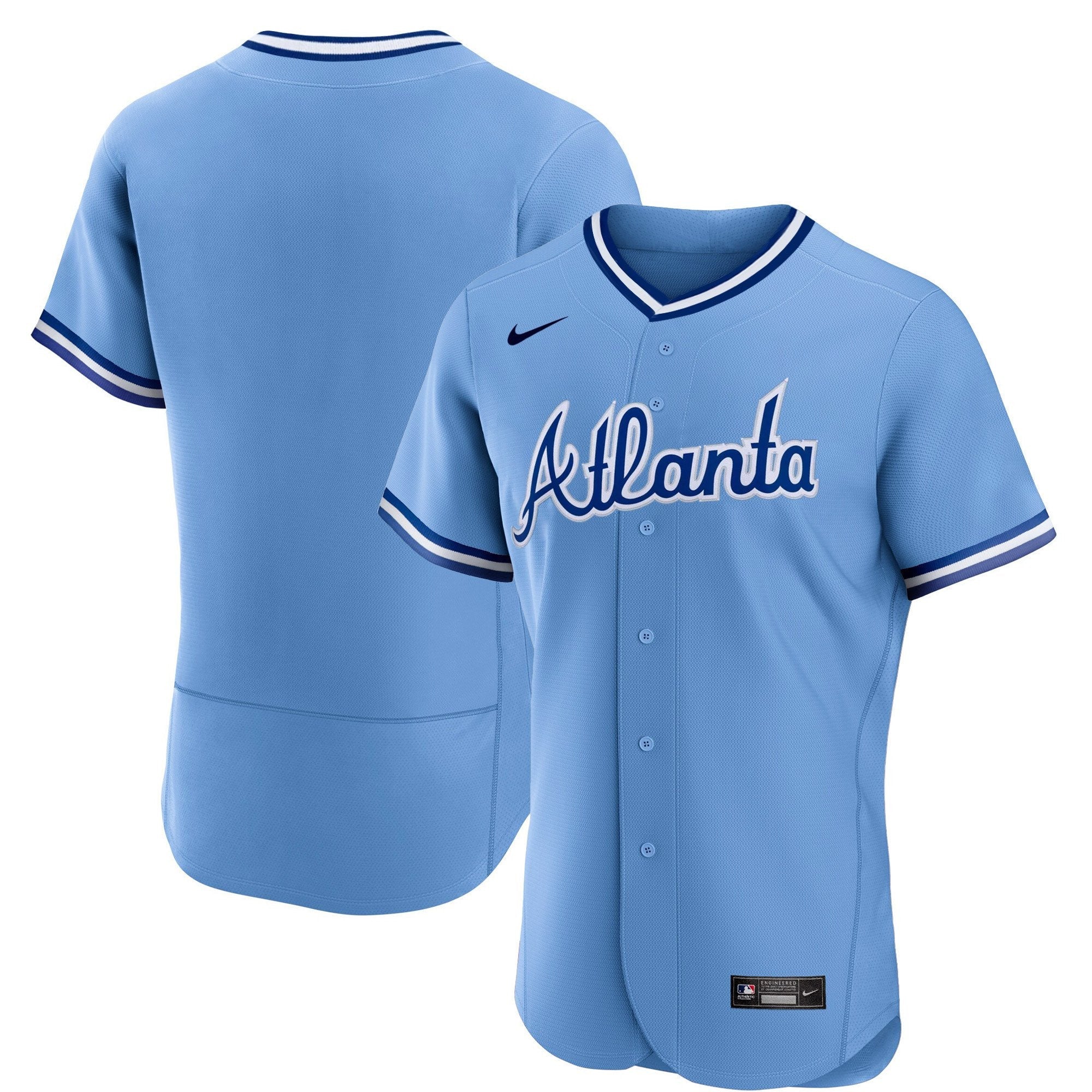 Men’s Atlanta Throwback 1974 – 1982 Flex Base Jersey
