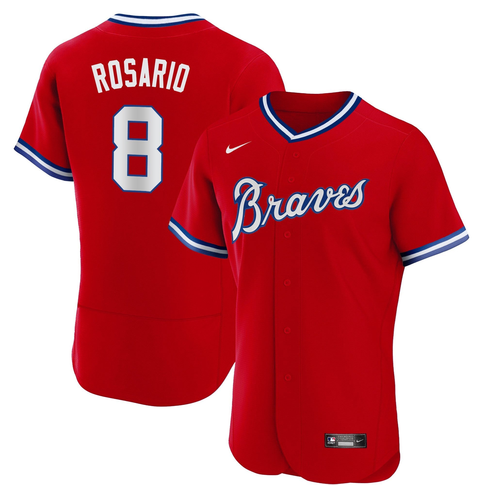 Men’s Atlanta Throwback 1974 – 1982 Flex Base Jersey