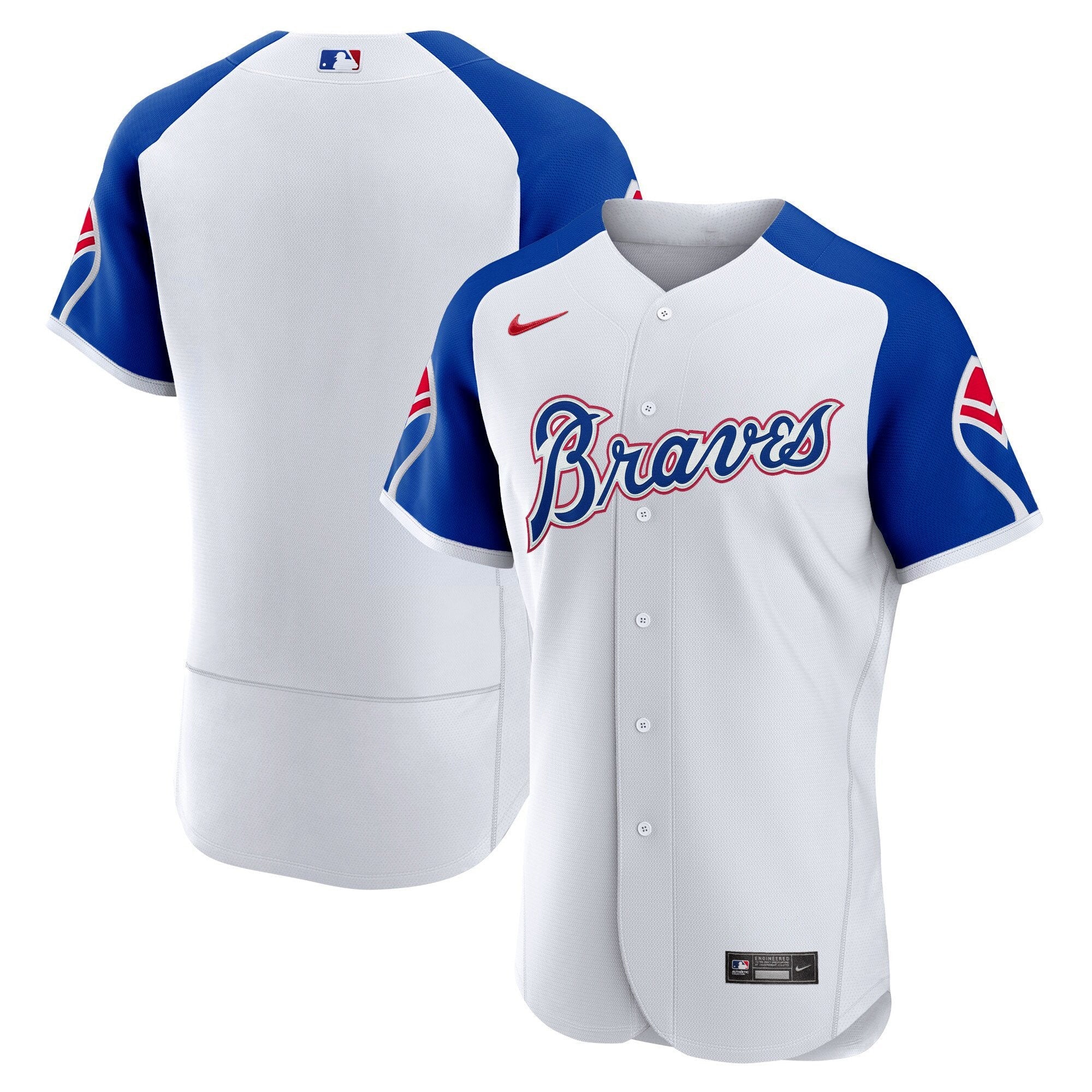 Men’s Atlanta Throwback 1974 – 1982 Flex Base Jersey