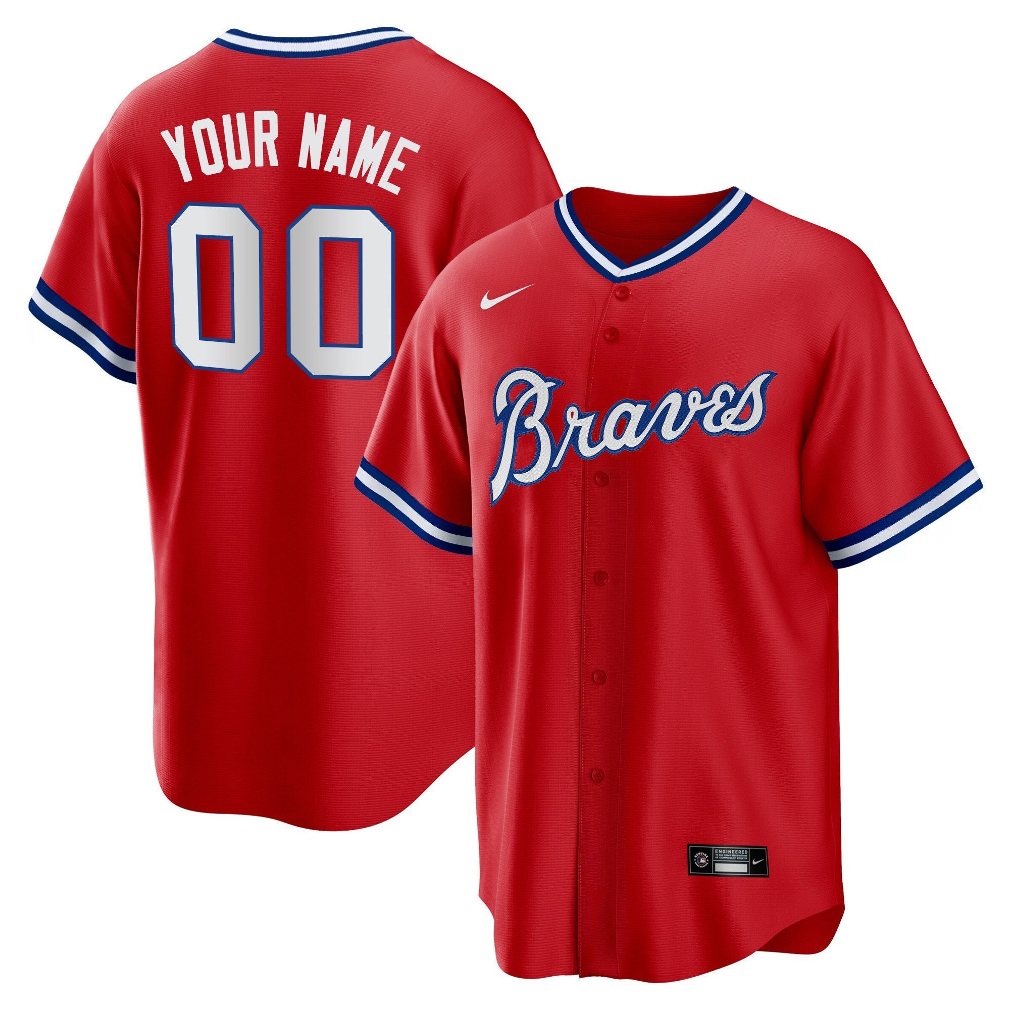 Atlanta Throwback 1974 – 1982 Custom Jersey
