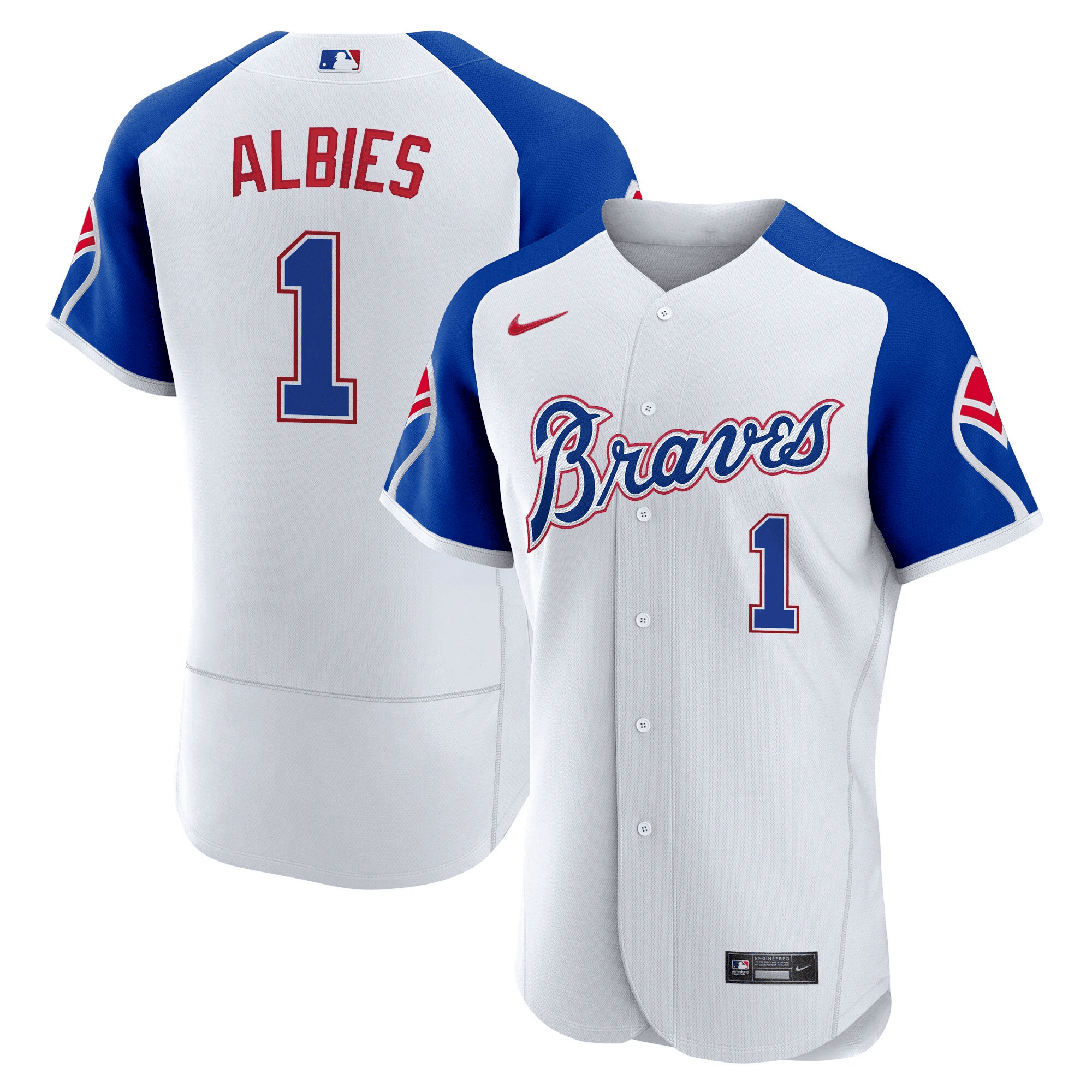 Men’s Atlanta Throwback 1974 – 1982 Flex Base Jersey