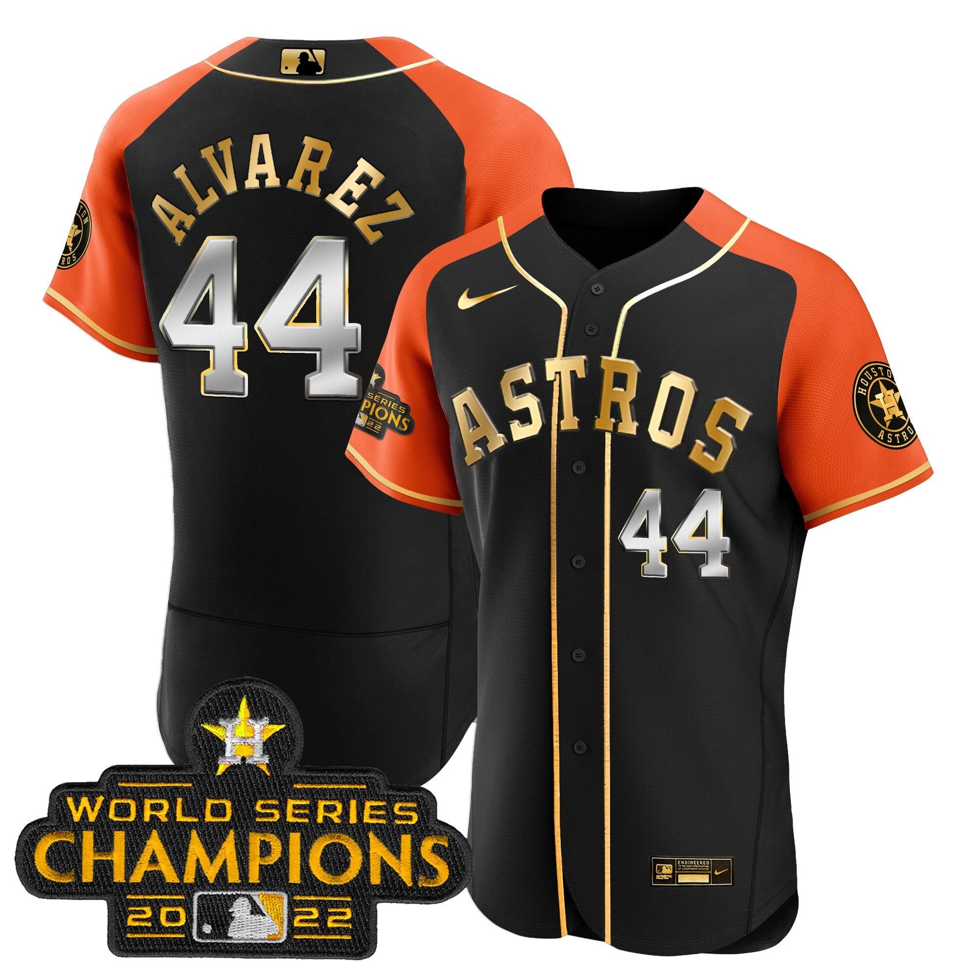 Men’s 2023 Gold Alternate Flex Base V2 Jersey