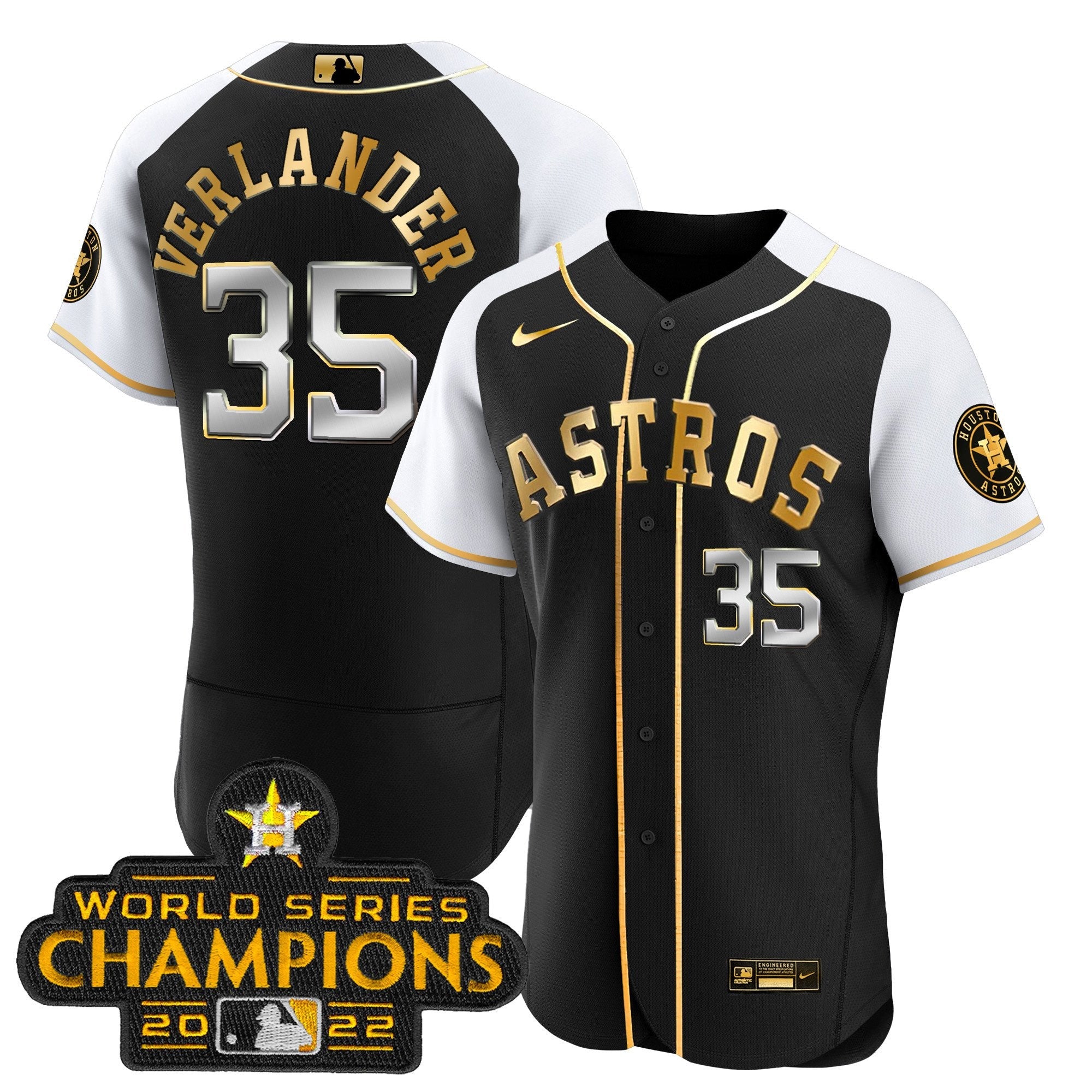 Men’s 2023 Gold Alternate Flex Base V2 Jersey