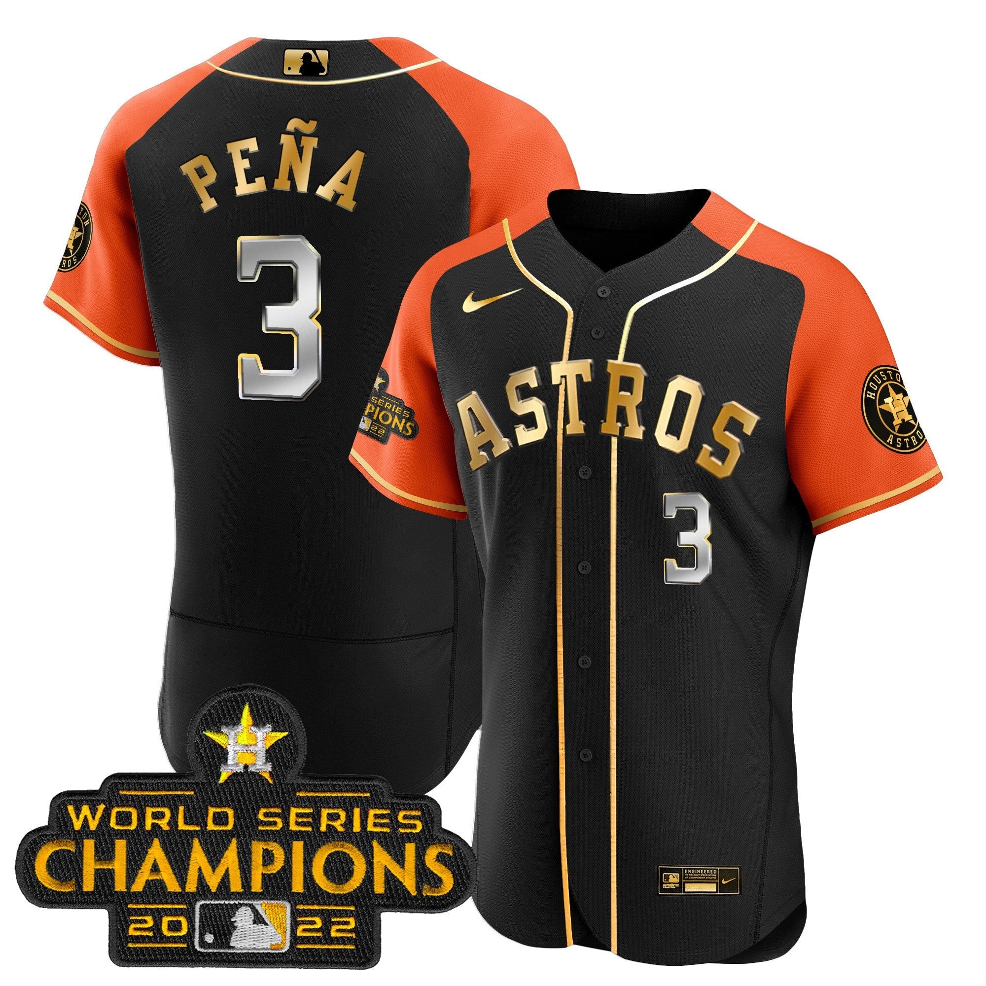 Men’s 2023 Gold Alternate Flex Base V2 Jersey