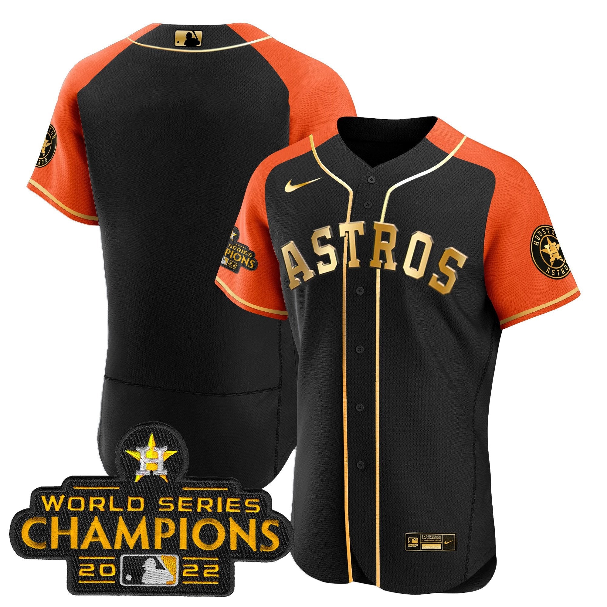 Men’s 2023 Gold Alternate Flex Base V2 Jersey