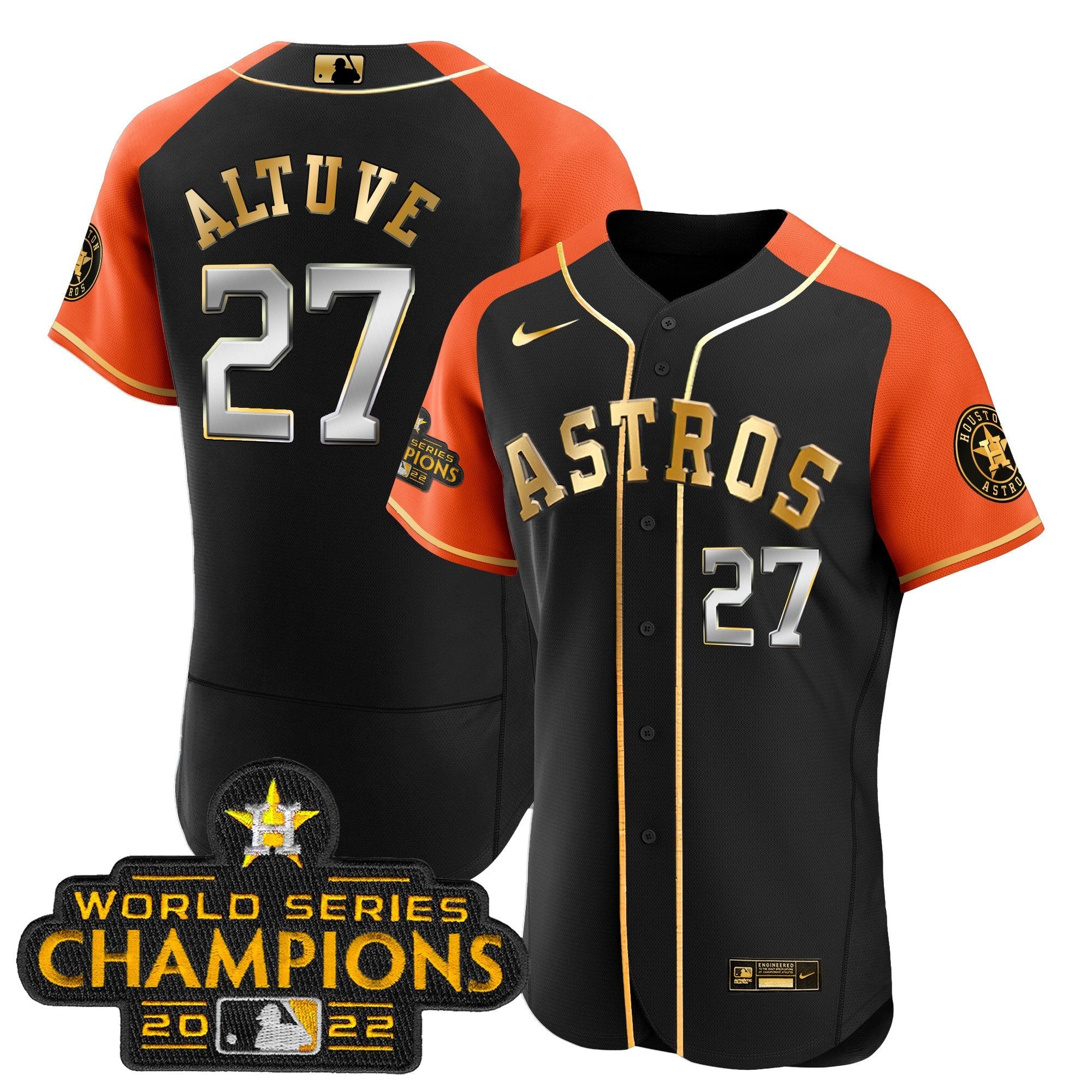 Men’s 2023 Gold Alternate Flex Base V2 Jersey