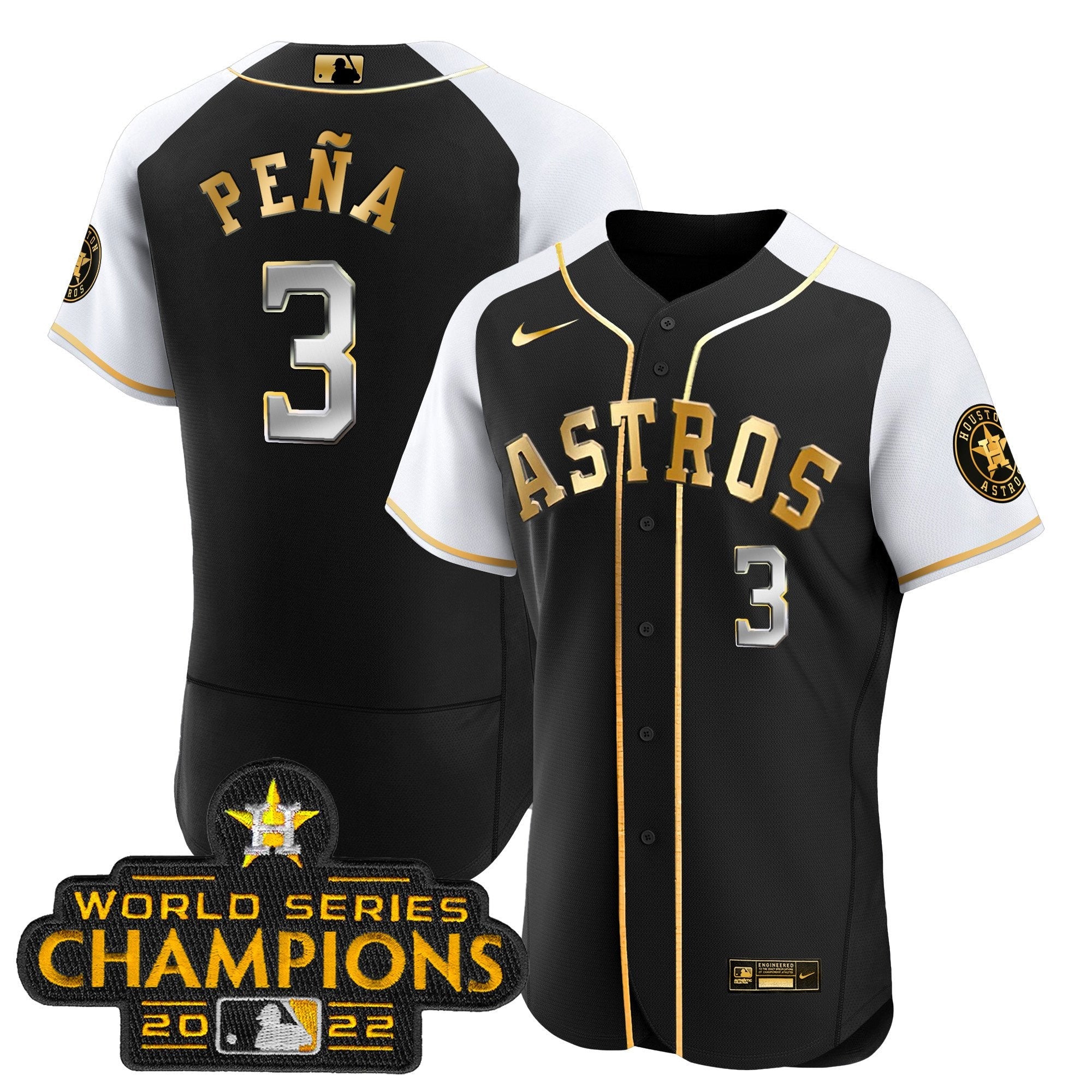 Men’s 2023 Gold Alternate Flex Base V2 Jersey