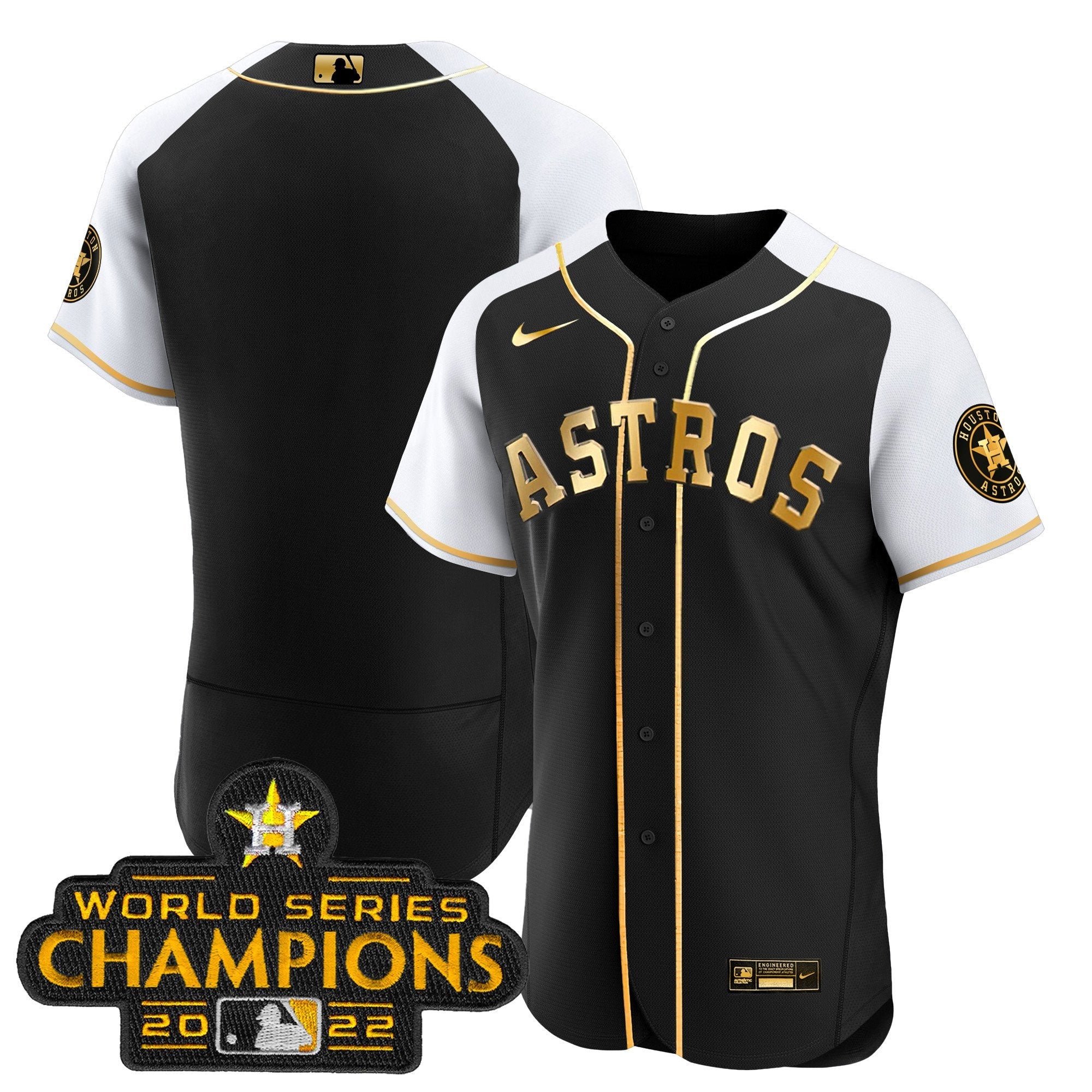 Men’s 2023 Gold Alternate Flex Base V2 Jersey