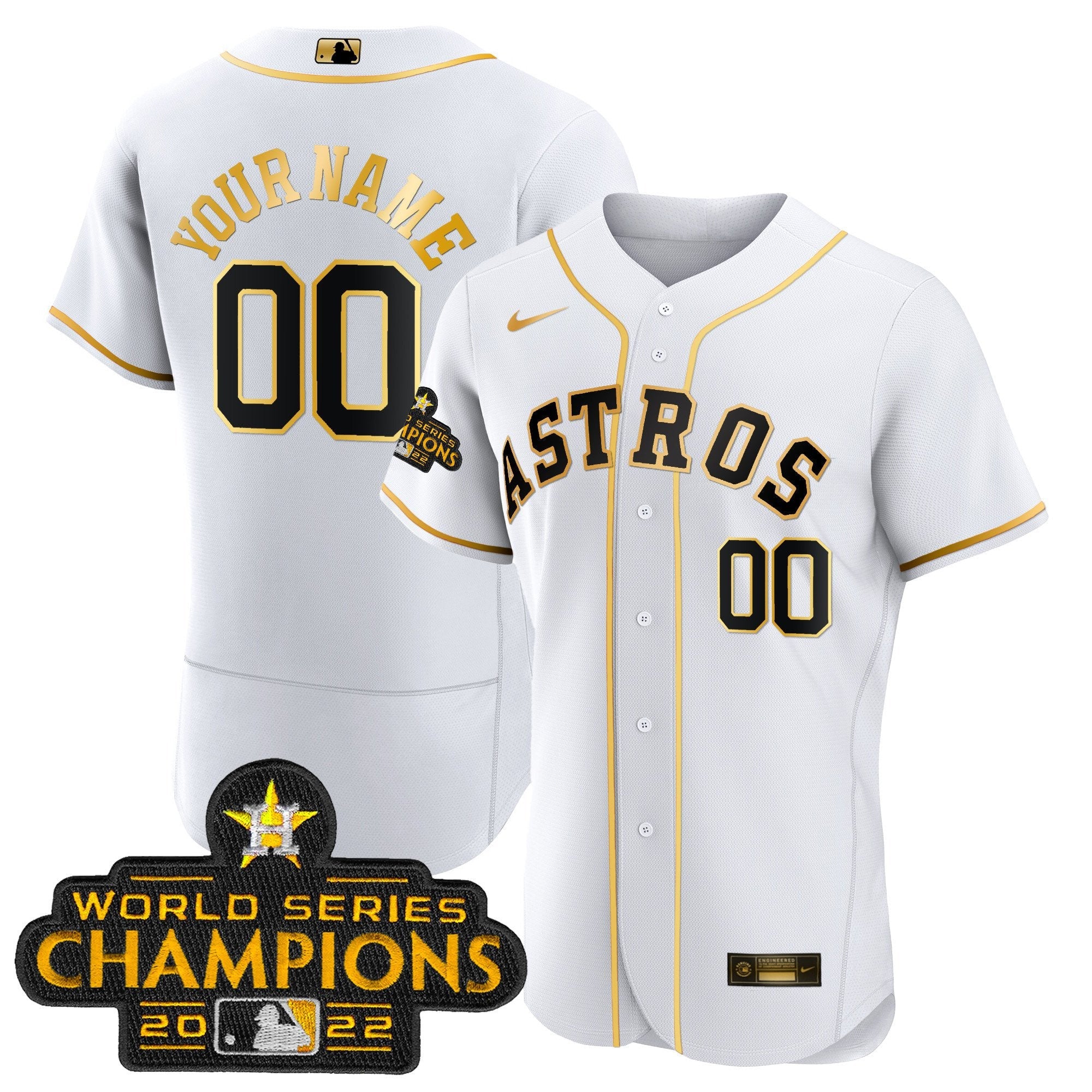2023 Gold Rush Collection Custom Jersey