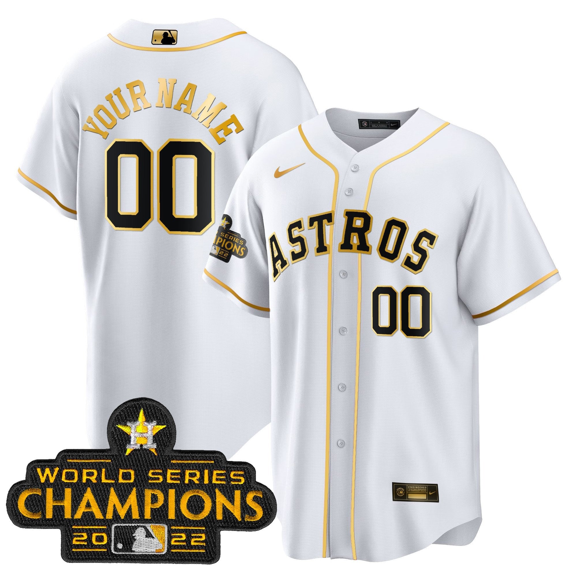 2023 Gold Rush Collection Custom Jersey
