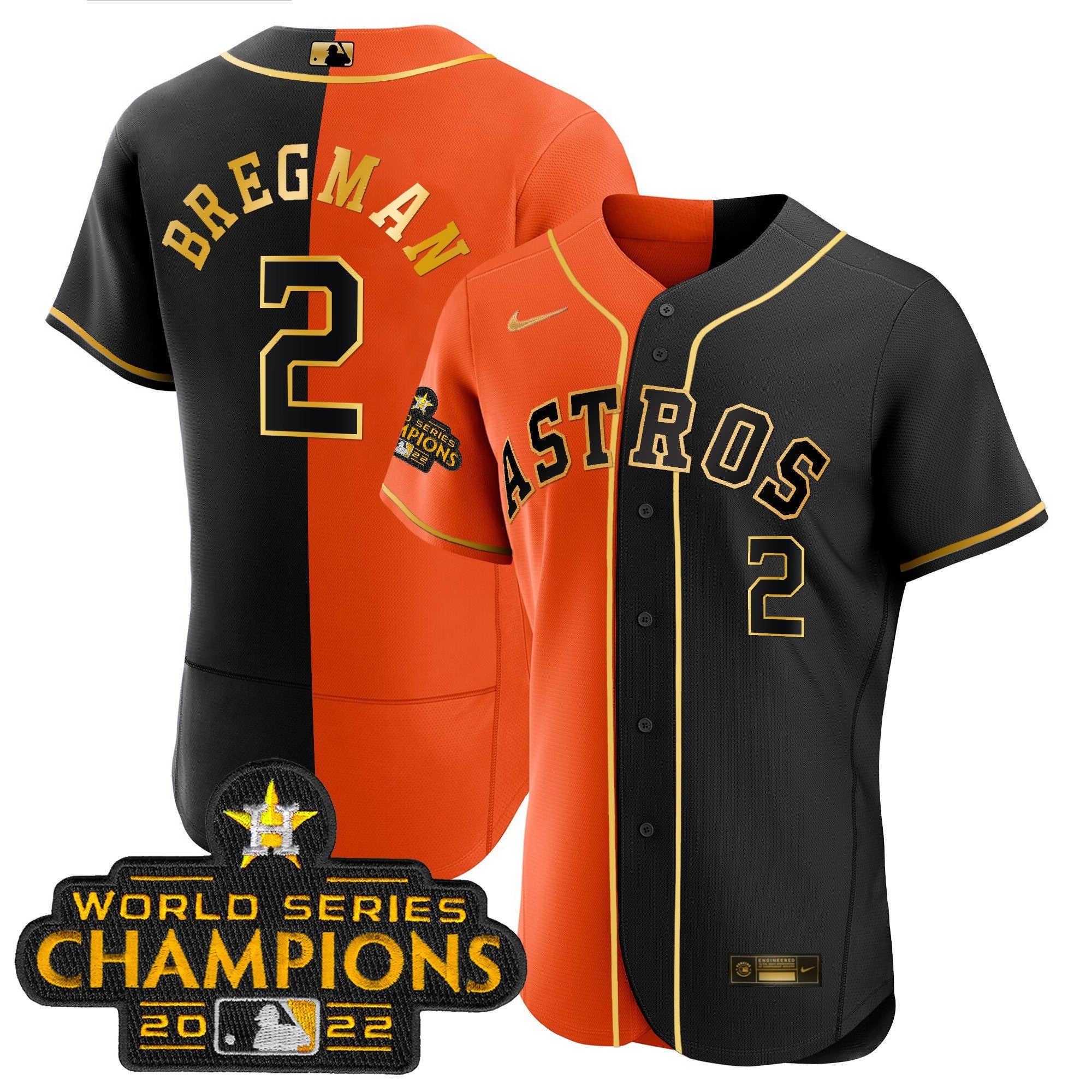 Men’s 2023 Champions Gold Split Jersey