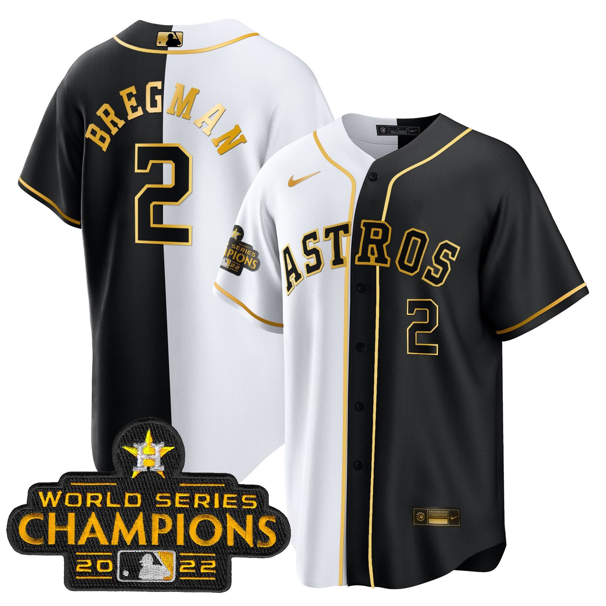 Men’s 2023 Champions Gold Split Jersey