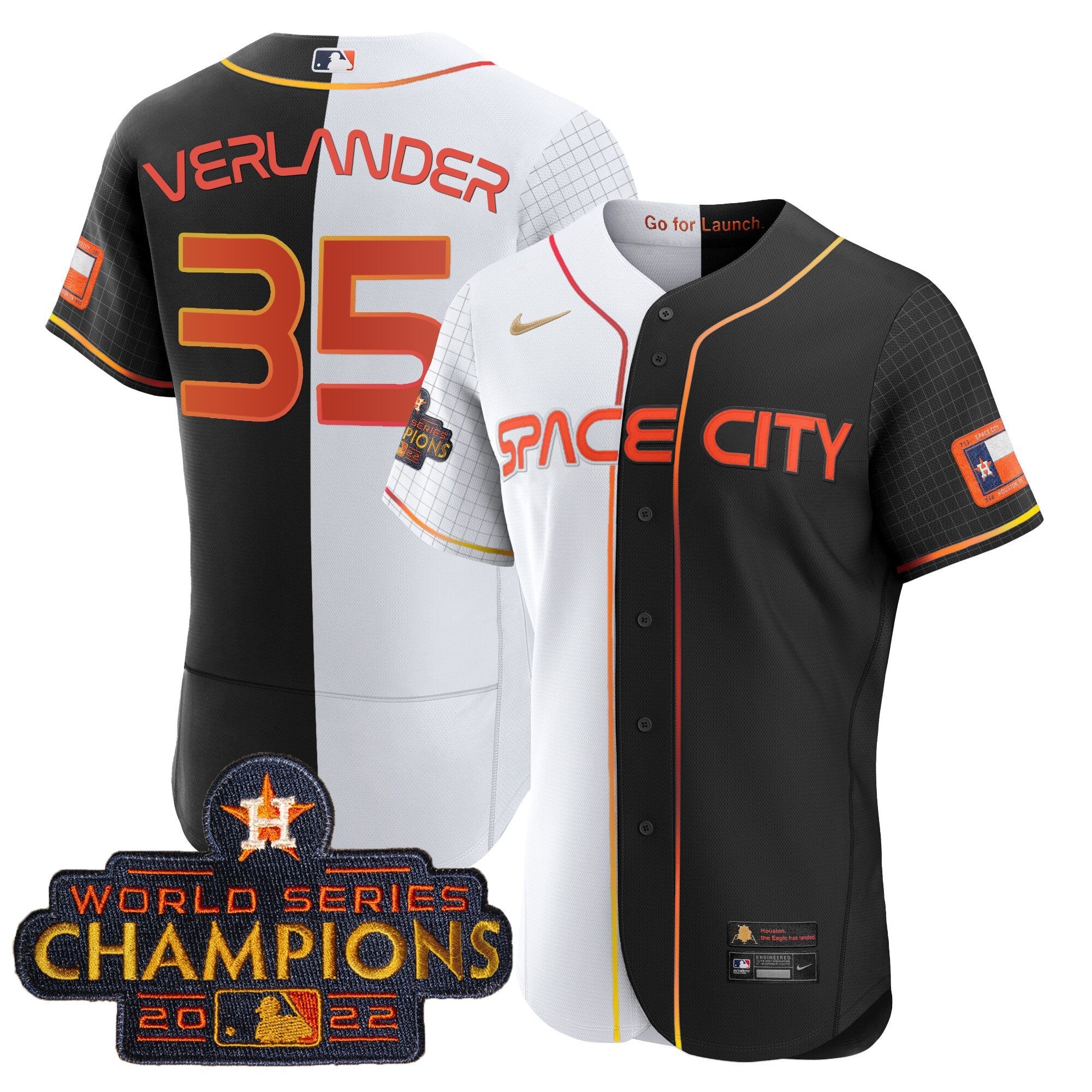 Men’s 2023 Space City Champions Gold Split Jersey